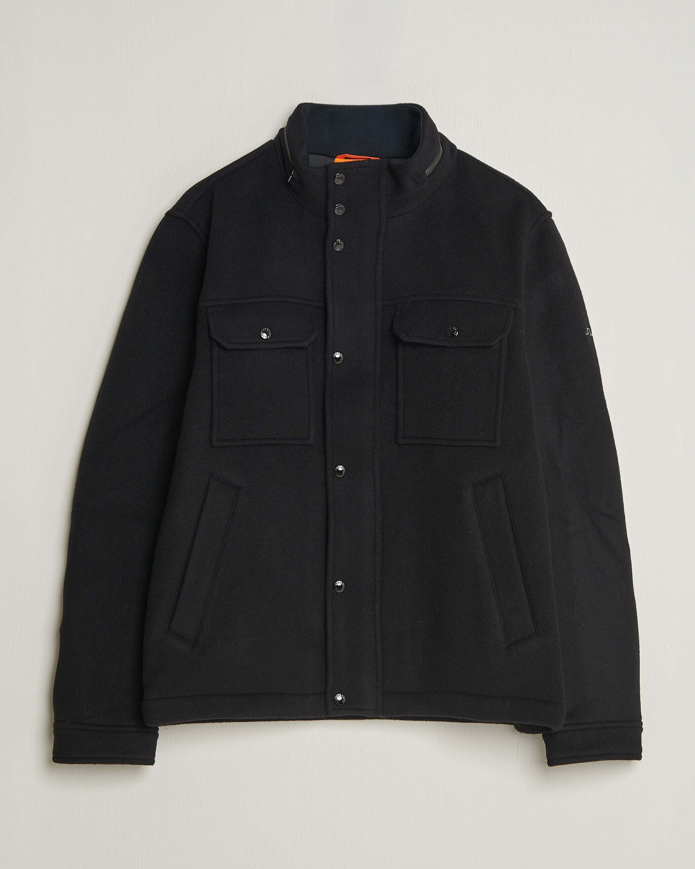 Herren | Jacken | J.Lindeberg | Bailey Wool Field Jacket Black