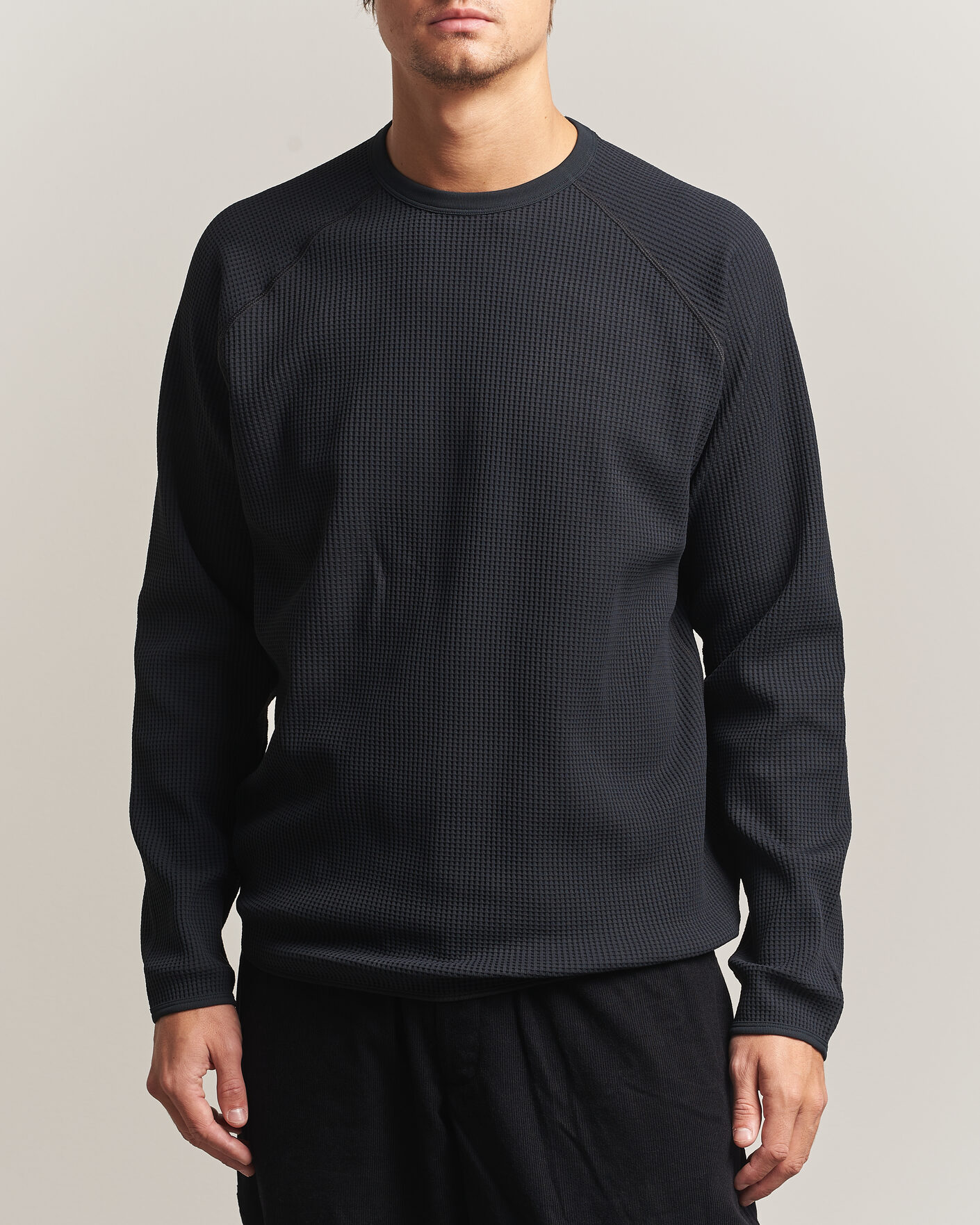Herren | T-Shirts | Goldwin | WF Light Long Sleeve T-Shirt Black