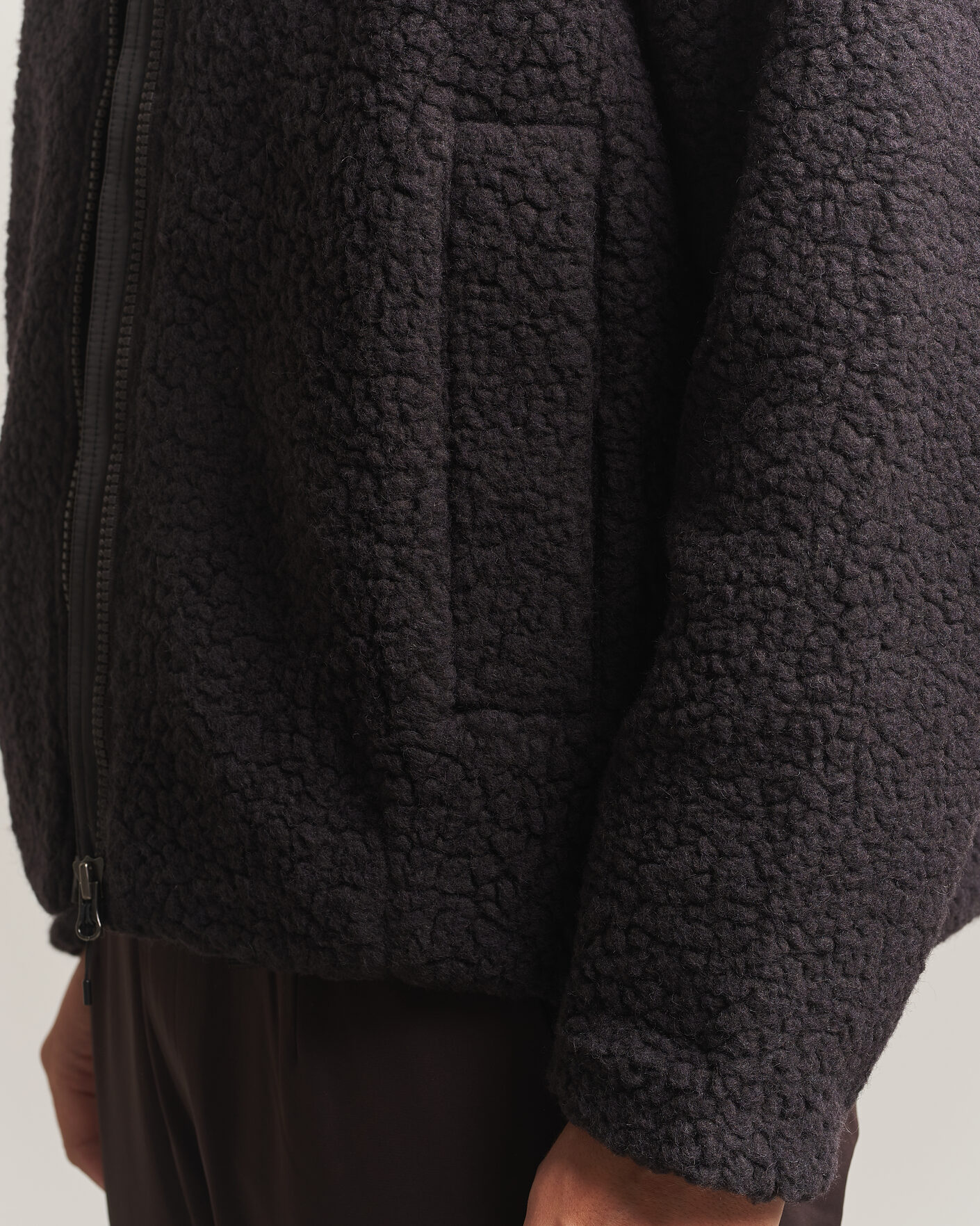 Herren | Pullover | Goldwin | Deep Pile Fleece Jacket Espresso