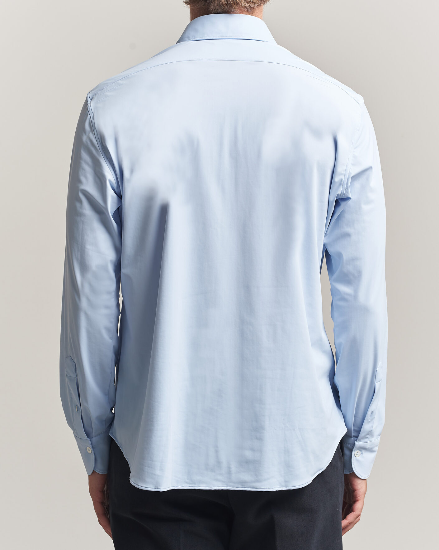 Herren | Hemden | Grigio | Jersey Shirt Light Blue