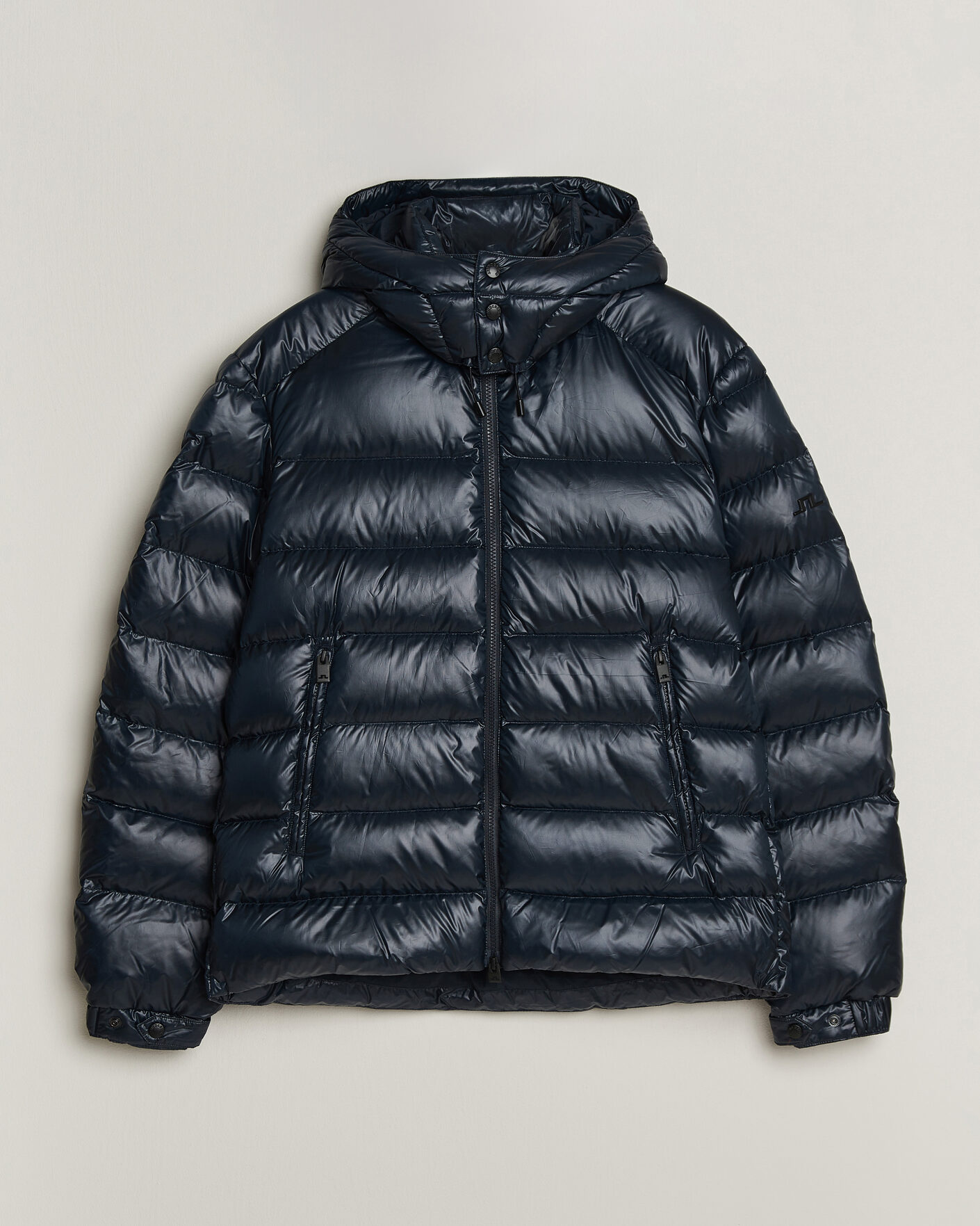 Herren | Jacken | J.Lindeberg | Creek Light Hooded Down Jacket JL Navy