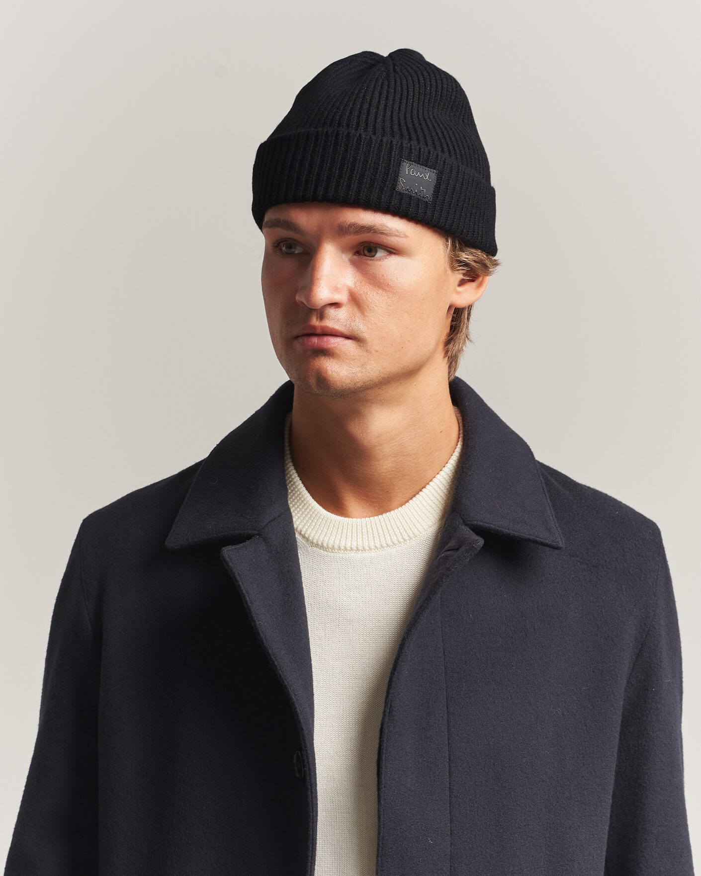 Herren | Mützen | Paul Smith | Cashmere Beanie Black