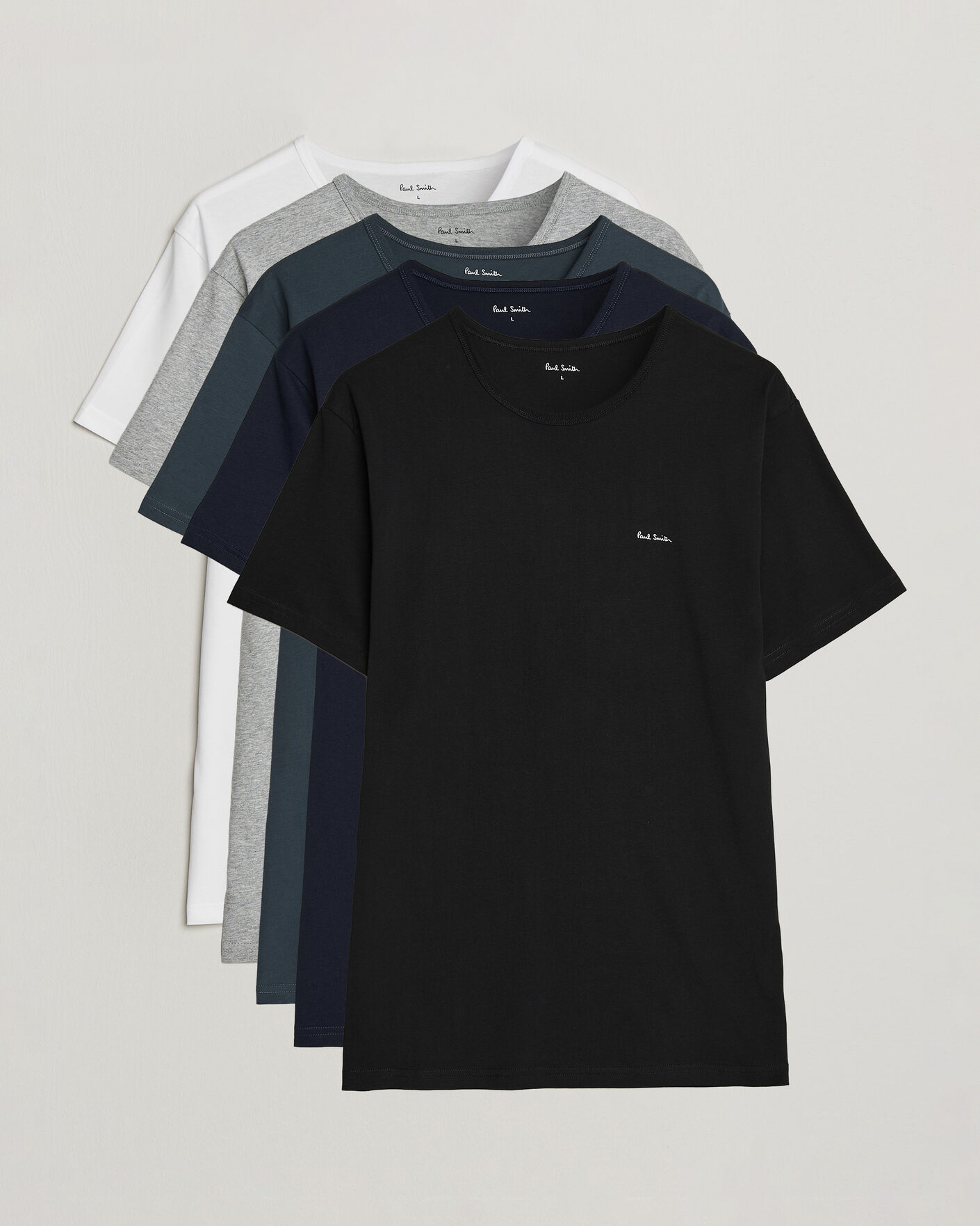 Herren | T-Shirts | Paul Smith | 5-Pack Crew Neck T-Shirt Multi