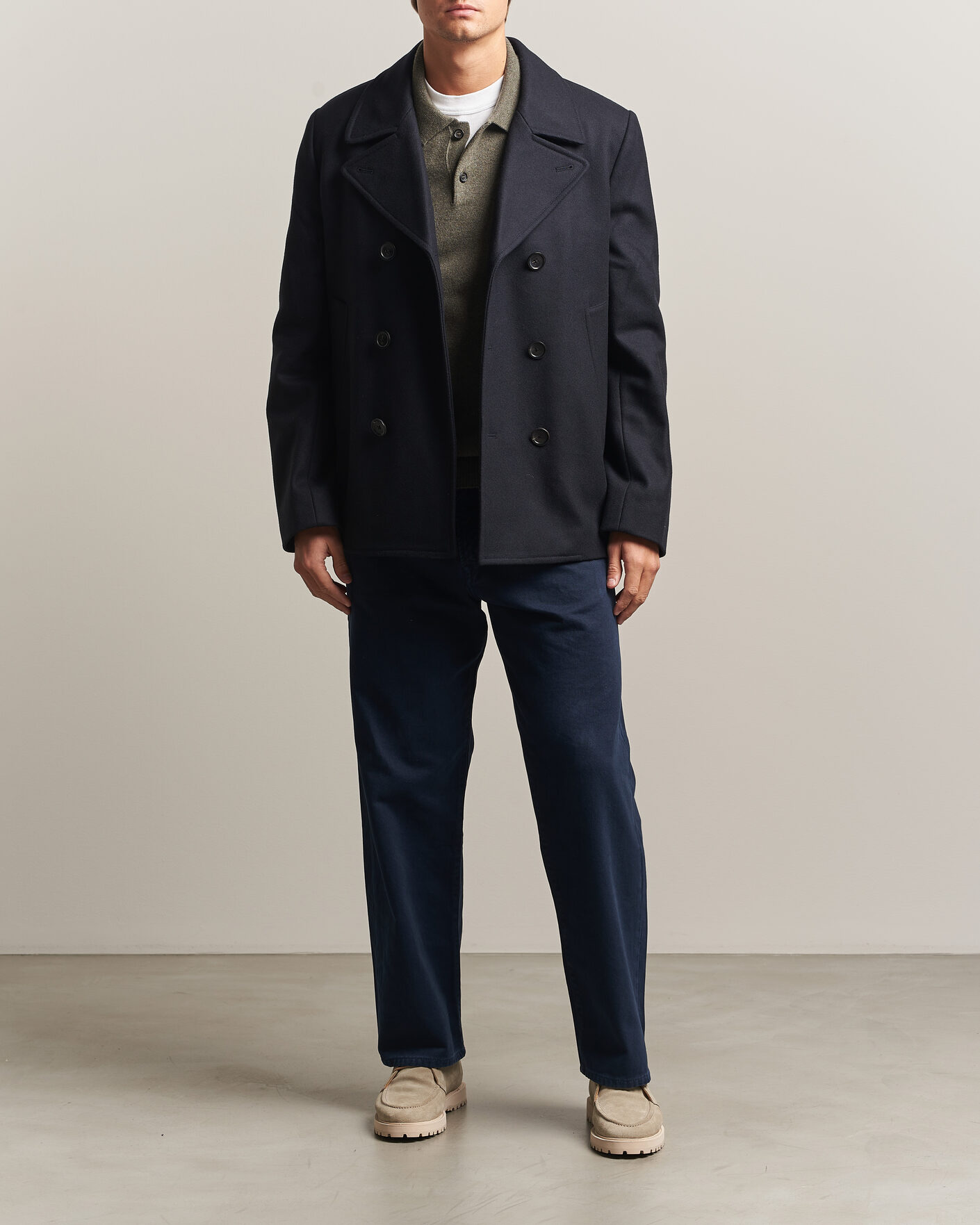 Herren | Jacken | PS Paul Smith | Wool Peacoat Navy
