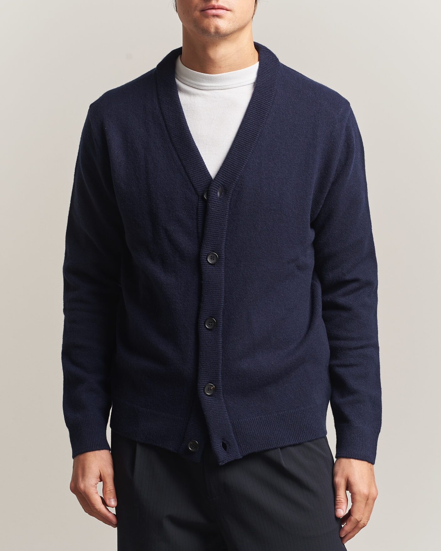 Herren | Pullover | PS Paul Smith | Wool Knitted Cardigan Navy