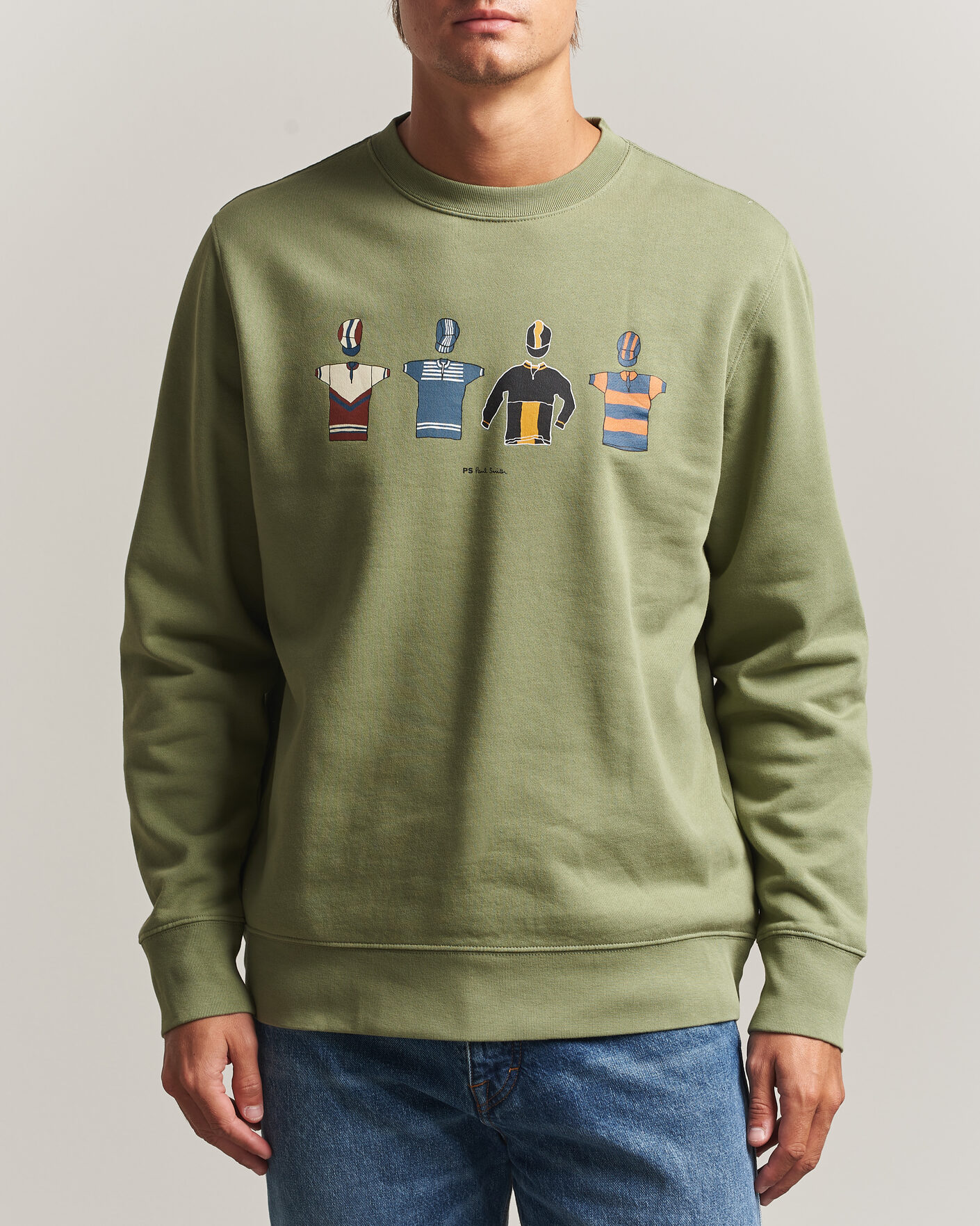 Herren | Pullover | PS Paul Smith | Cycle Jersey's Crew Sweatshirt Green