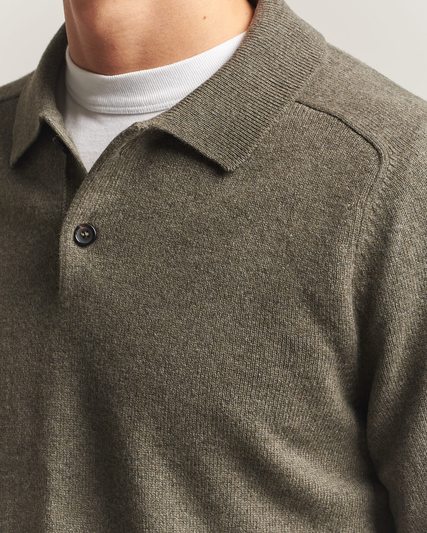 Herren | Pullover | PS Paul Smith | Wool Knitted Polo Green