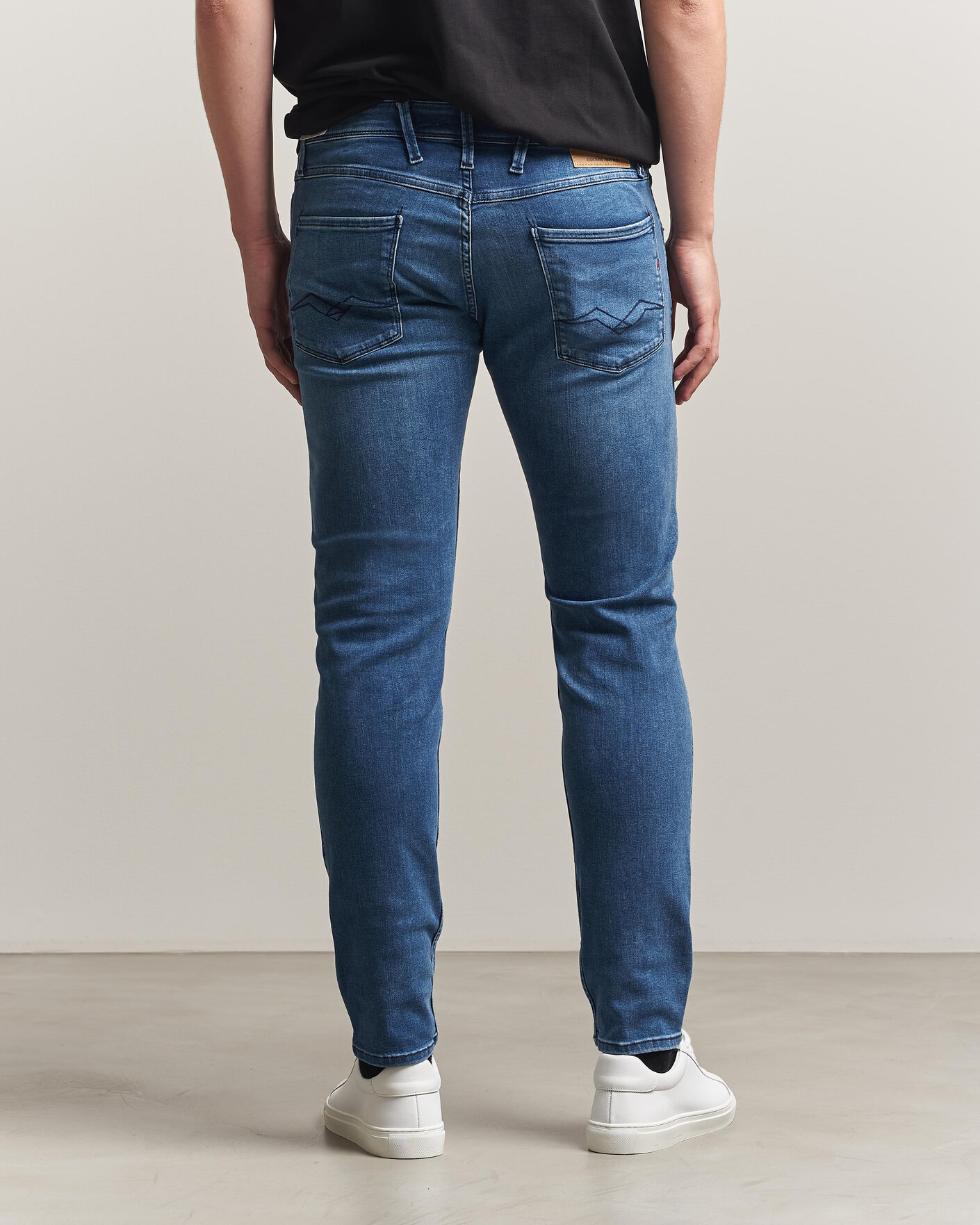 Herren | Jeans | Replay | Anbass Powerstretch Jeans Medium Blue