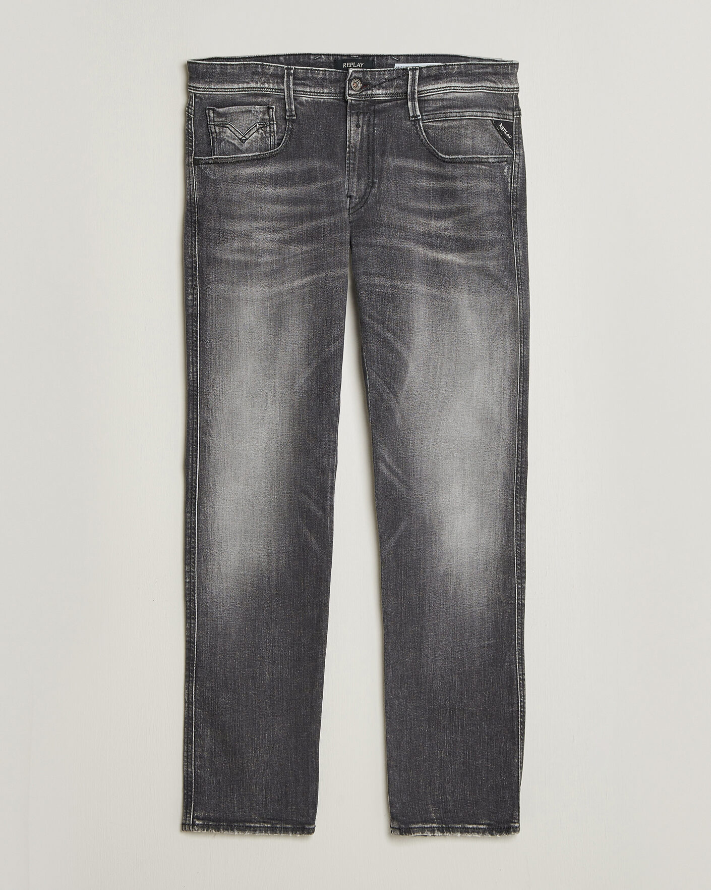 Herren | Jeans | Replay | Anbass 5 Years Wash Jeans Dark Grey