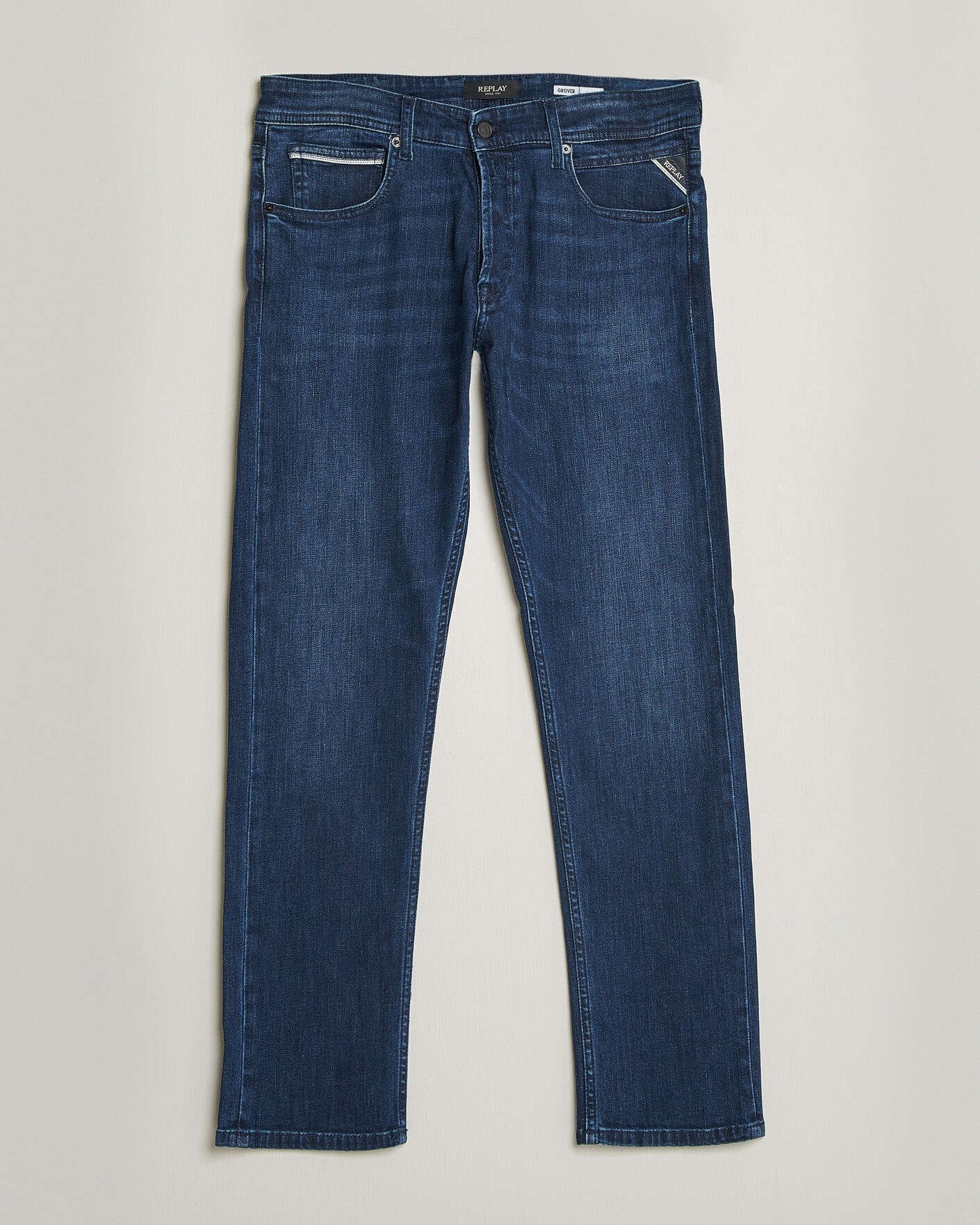 Herren | Jeans | Replay | Grover Powerstretch Jeans Dark Blue