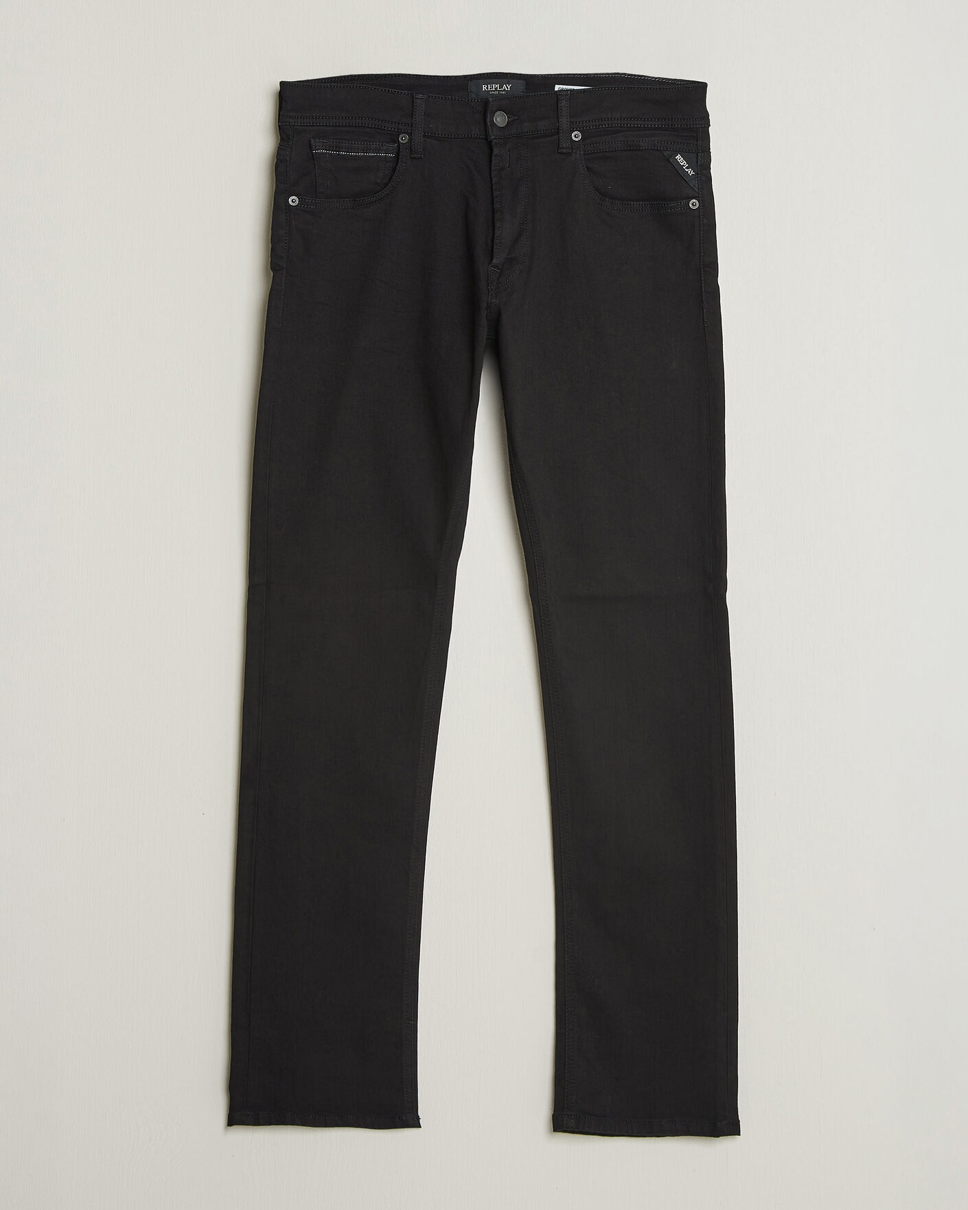 Herren | Jeans | Replay | Grover Powerstretch Jeans Stay Black