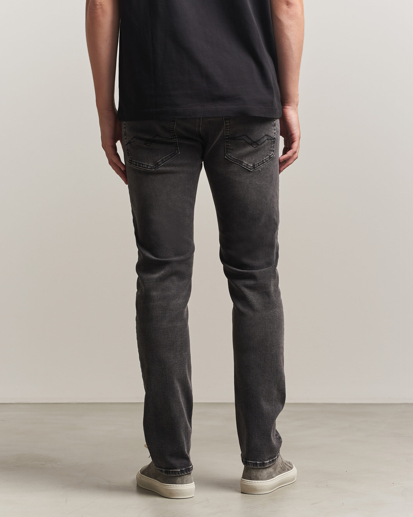 Herren | Jeans | Replay | Grover Hyperflex Jeans Dark Grey