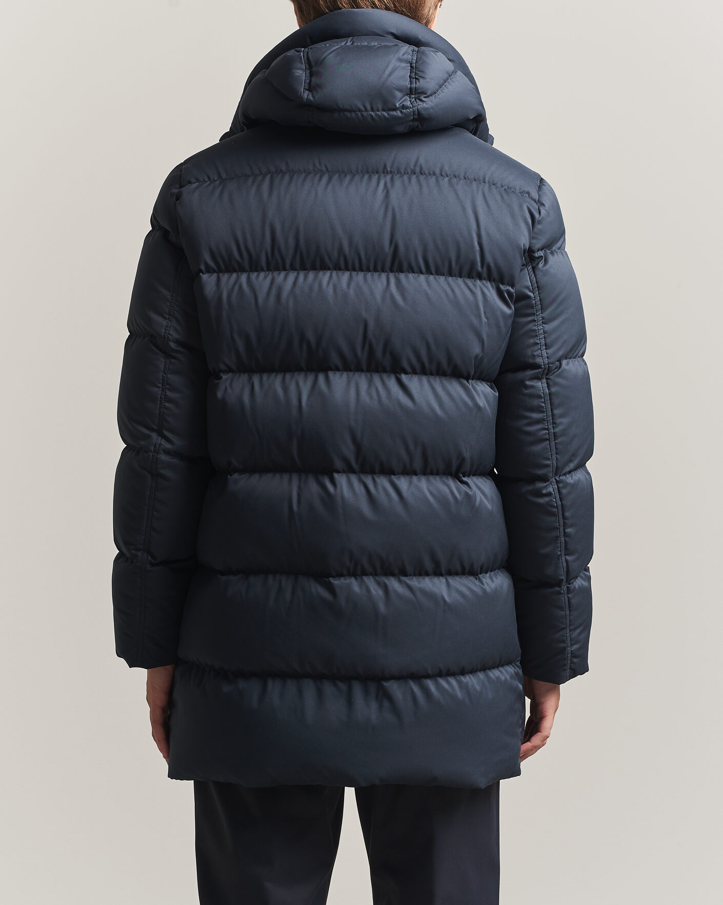 Herren | Jacken | Herno | Faux Fur Down Parka Navy