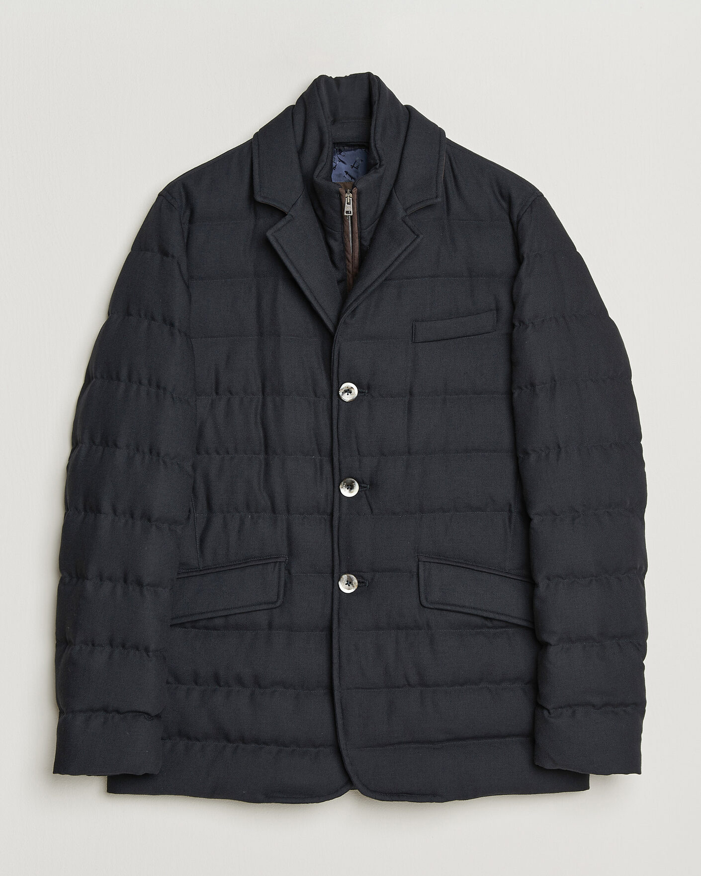 Herren | Jacken | Herno | Flannel Down Blazer Navy