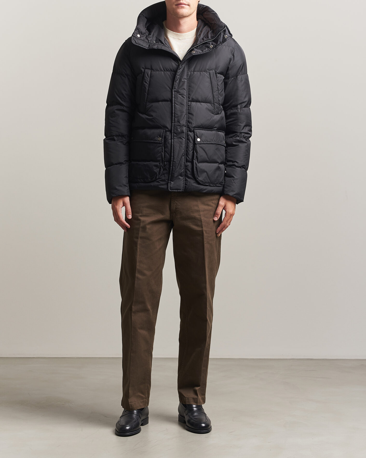 Herren | Jacken | Herno | Chamonix Down Parka Black