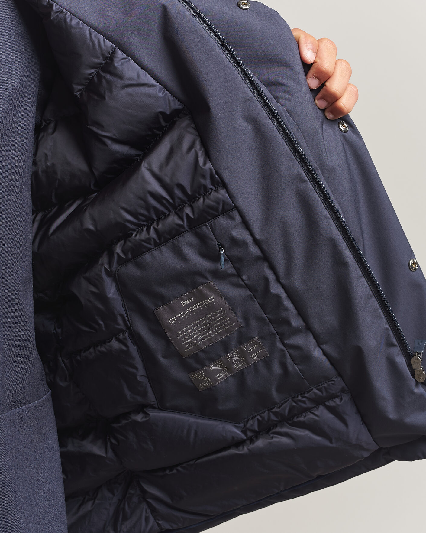 Herren | Jacken | Herno | Waterproof Down Coat Navy