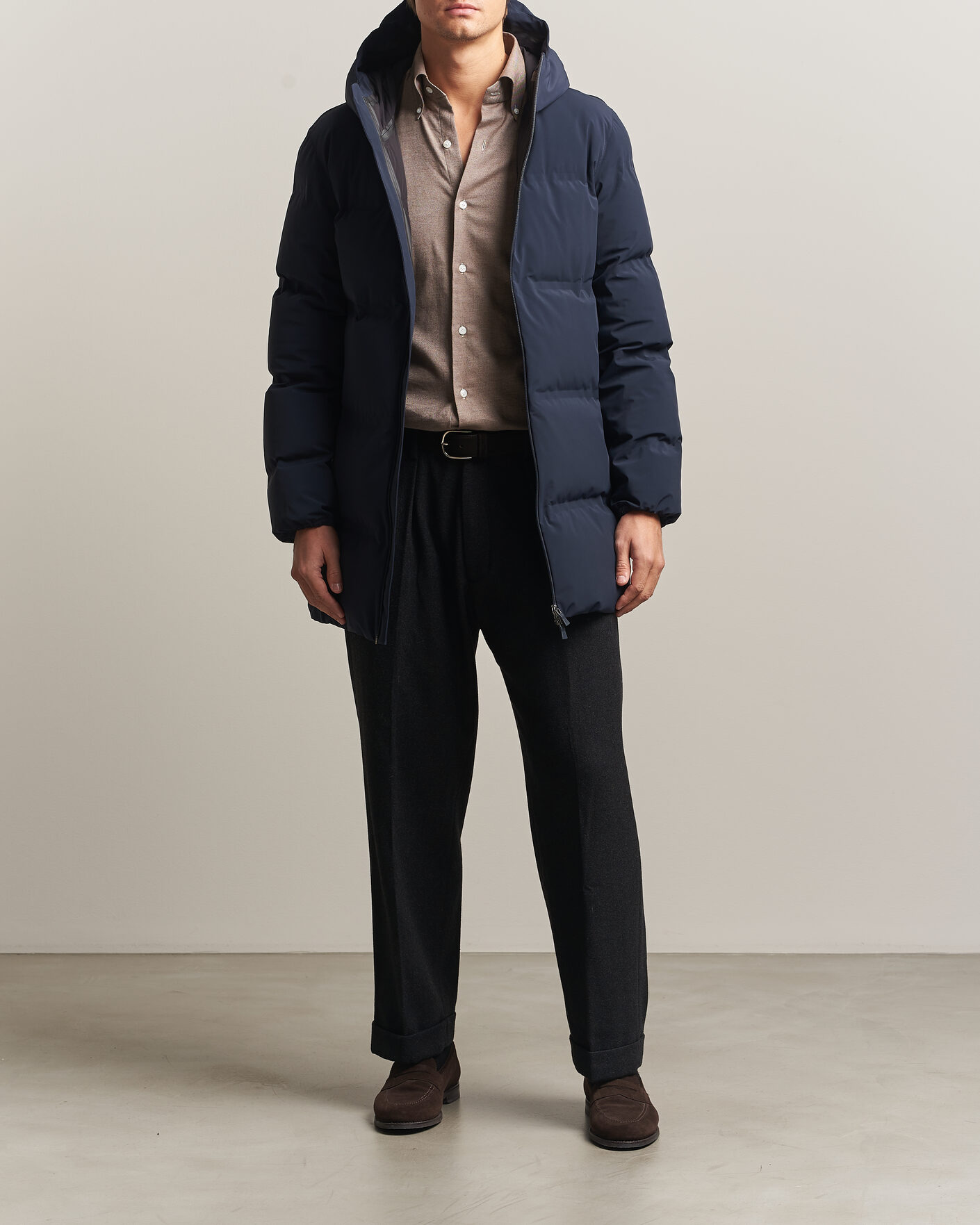 Herren | Jacken | Herno | Waterproof Stretch Down Parka Navy