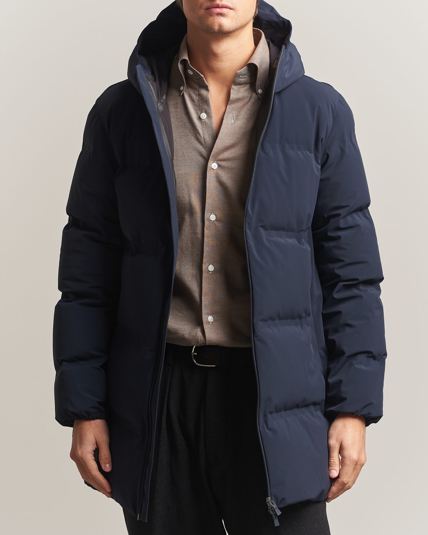 Herren | Jacken | Herno | Waterproof Stretch Down Parka Navy
