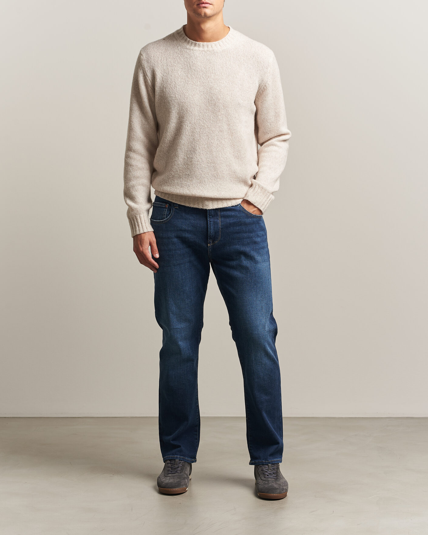 Herren | Jeans | Replay | Aideen Straight Fit Jeans Dark Blue