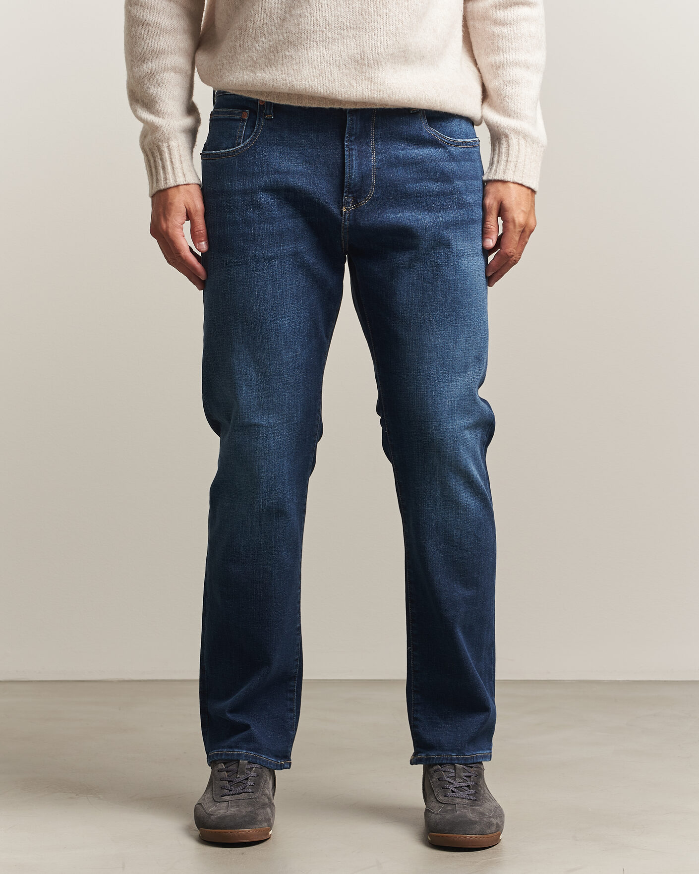 Herren | Jeans | Replay | Aideen Straight Fit Jeans Dark Blue