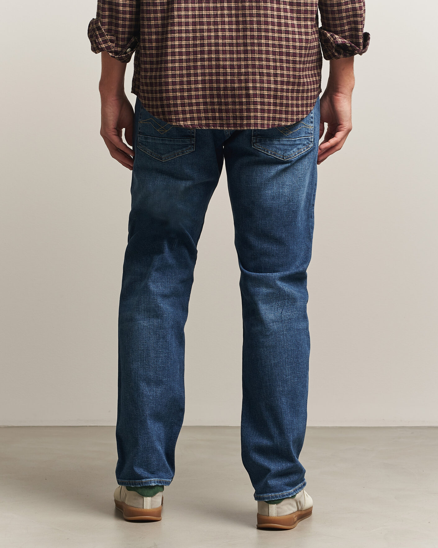 Herren | Jeans | Replay | Aideen Straight Fit Jeans Medium Blue