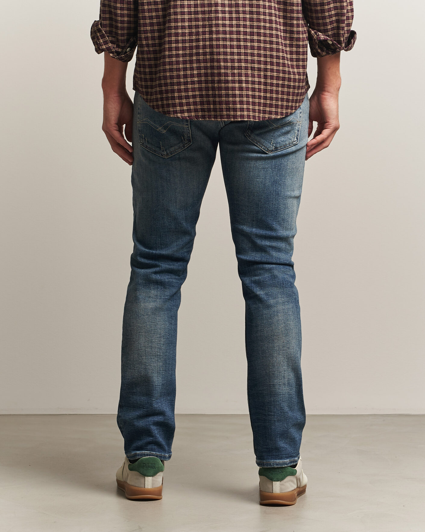 Herren | Jeans | Replay | Grover 5 Years Wash Jeans Medium Blue