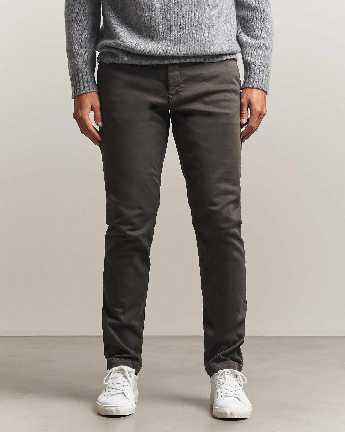 Herren | Hosen | Replay | Benni Hyperflex X-Lite Chinos Wood Grey