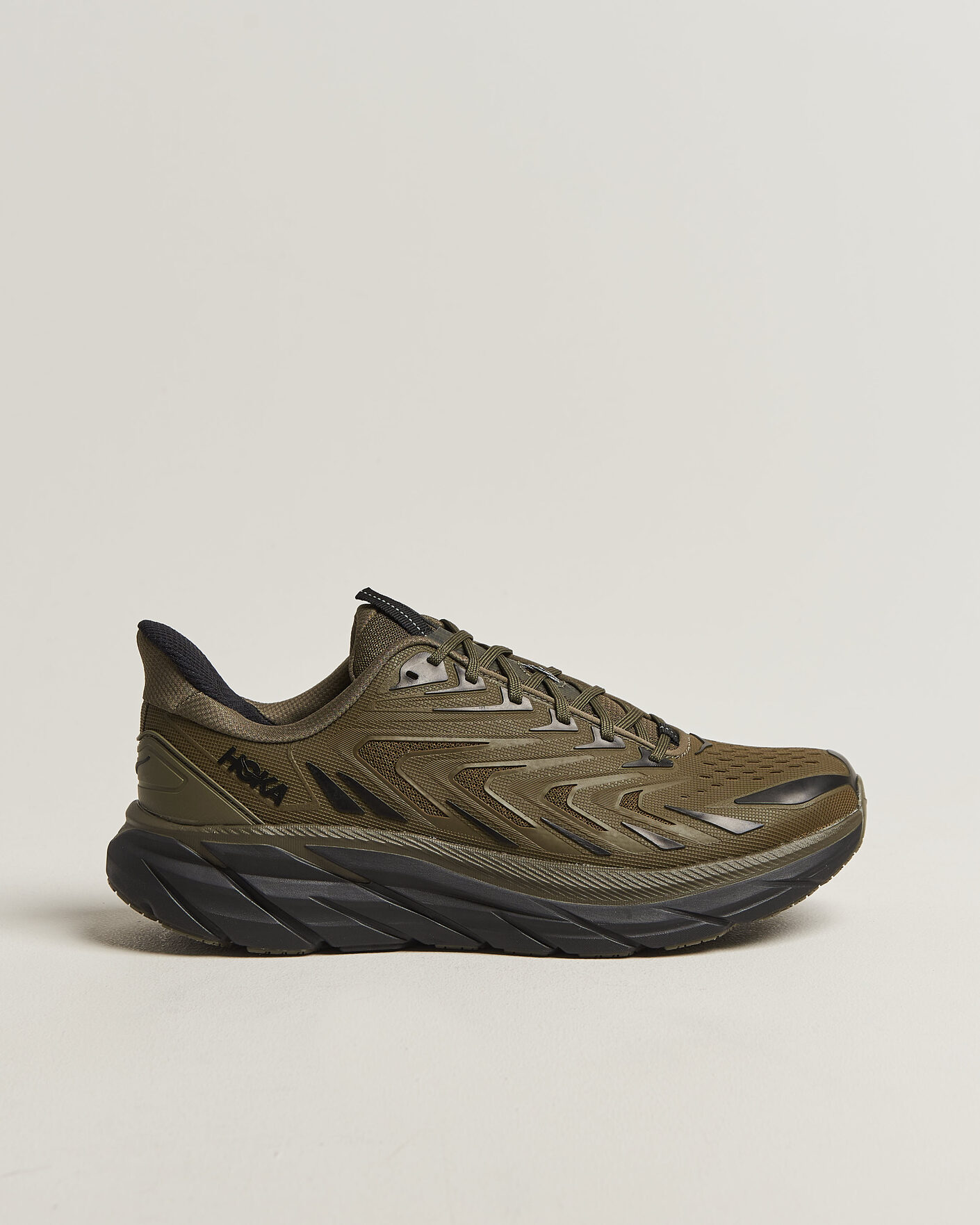 Herren | Sneaker | Hoka | Clifton UTL Antique Olive/Black