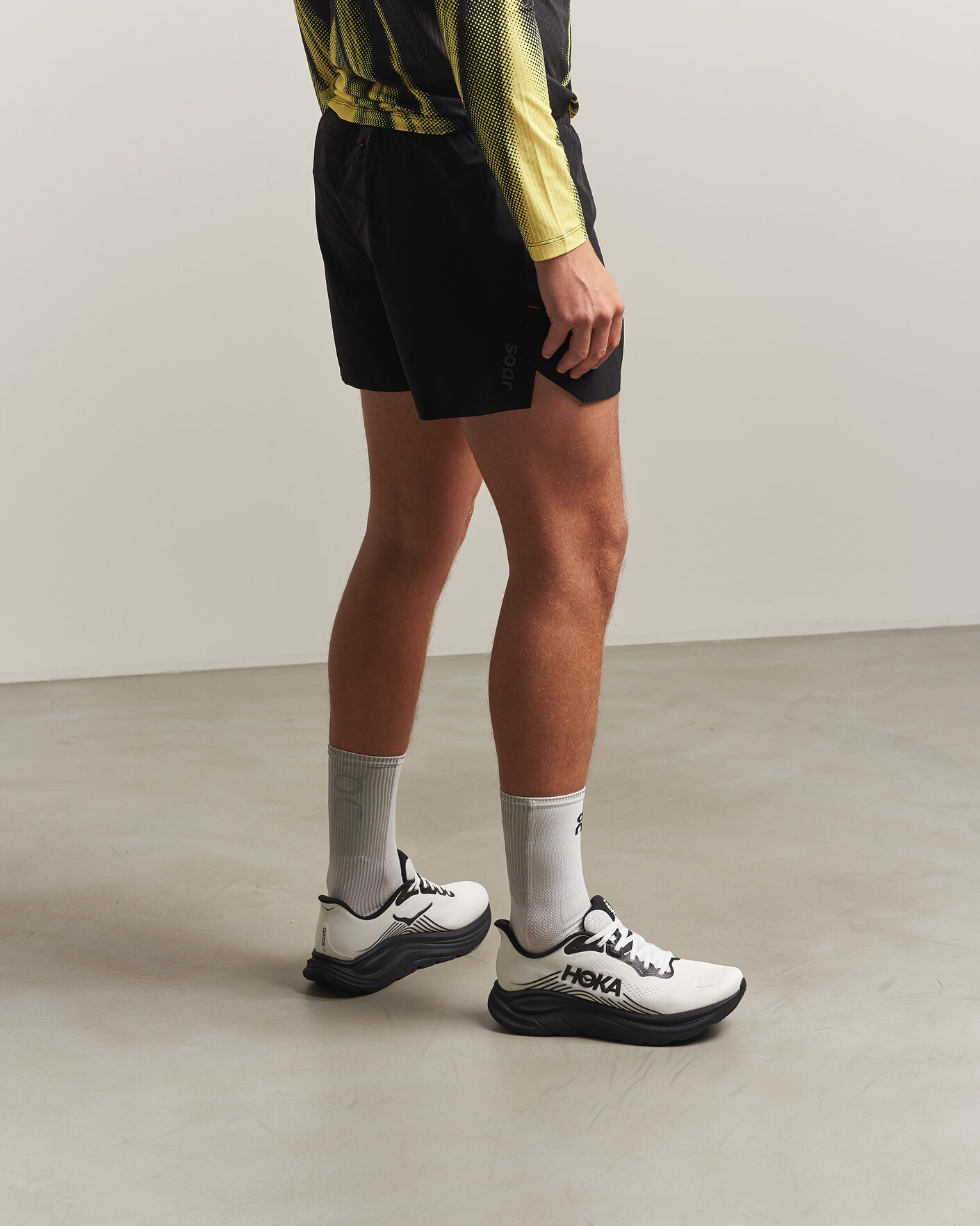 Herren | Runningsneakers | Hoka | Clifton 11 White/Black