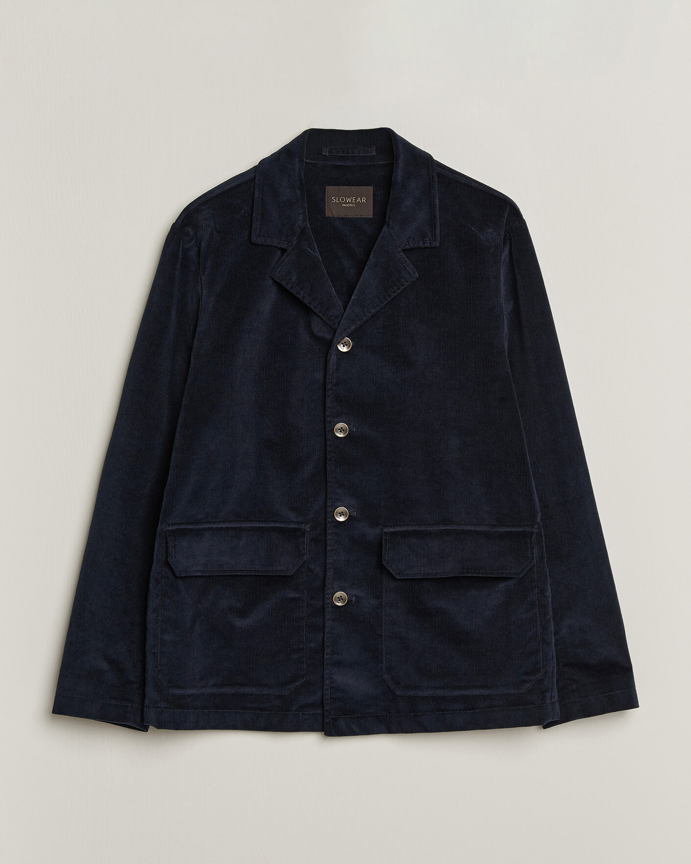 Herren | Sakkos | Incotex | Corduroy Sports Jacket Navy