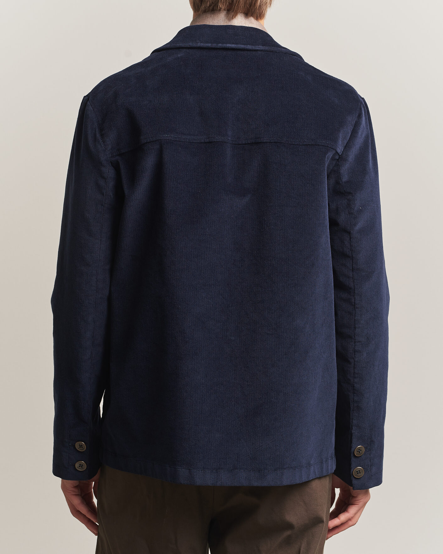 Herren | Sakkos | Incotex | Corduroy Sports Jacket Navy
