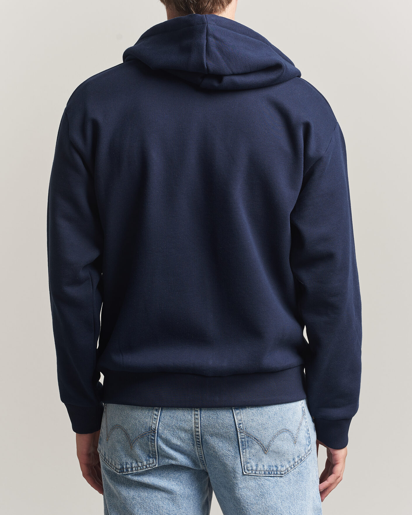 Herren | Pullover | Lacoste | Full Zip Hoodie Navy Blue