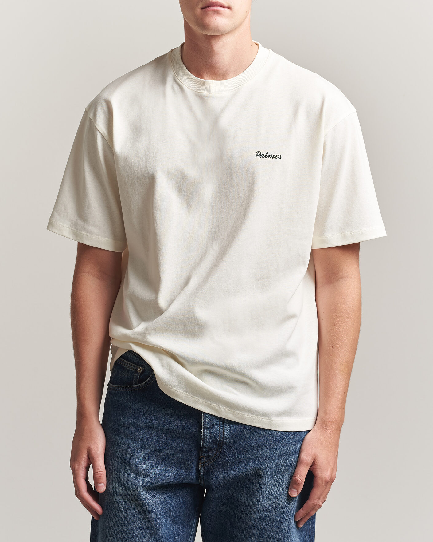 Herren | T-Shirts | Palmes | Logo T-Shirt Off White