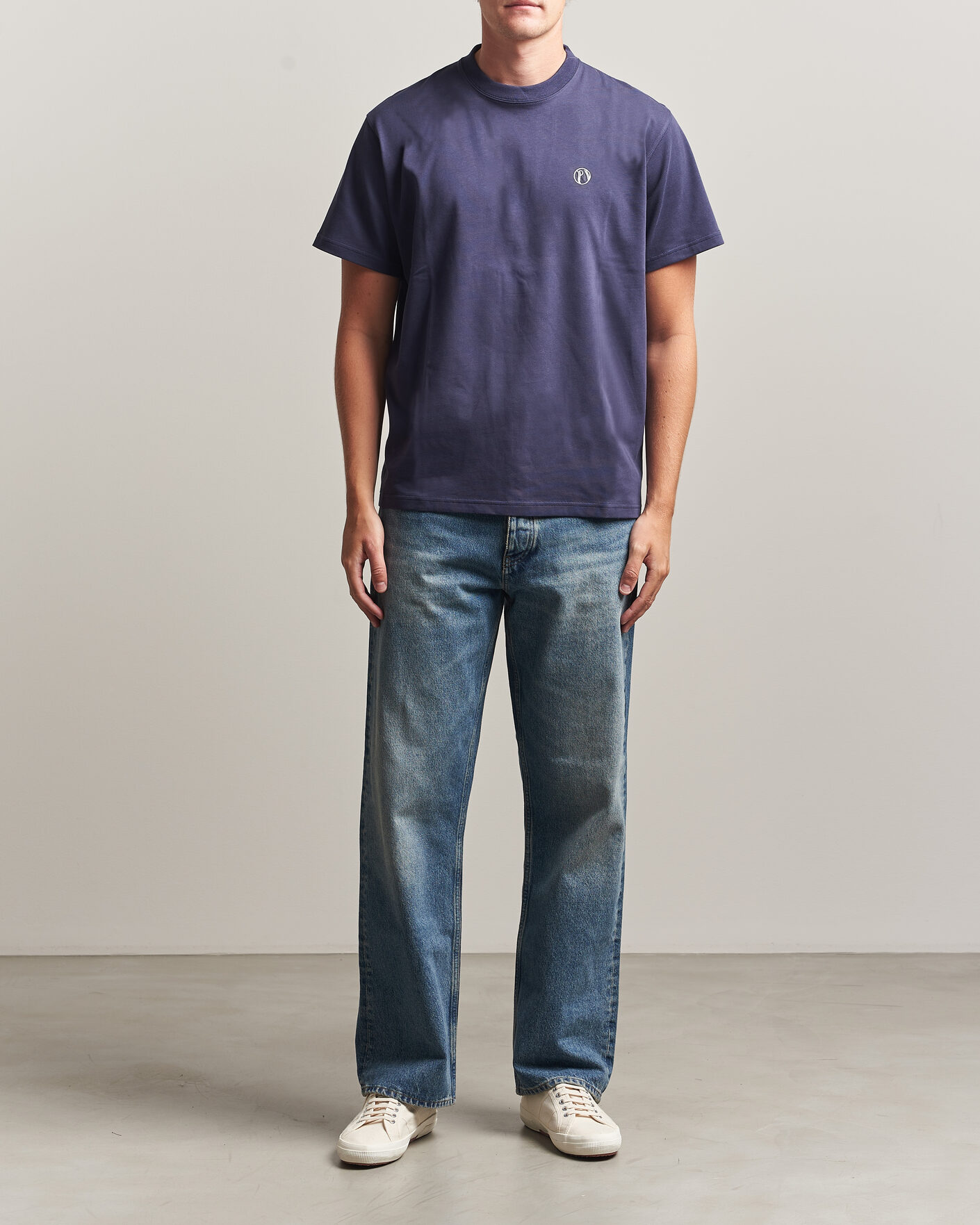 Herren | T-Shirts | Palmes | Ball T-Shirt Navy