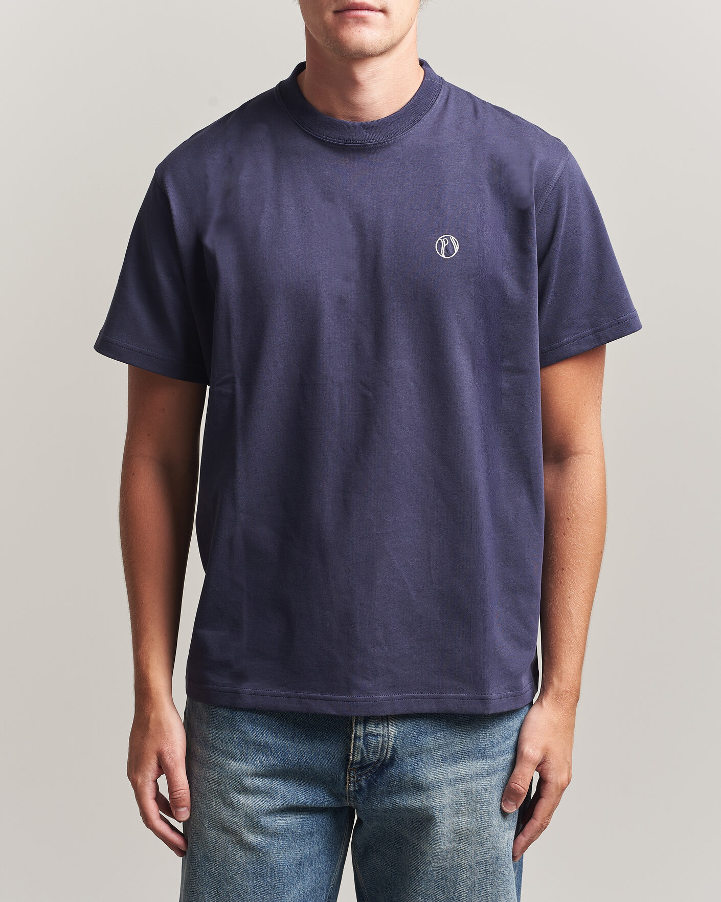 Herren | T-Shirts | Palmes | Ball T-Shirt Navy