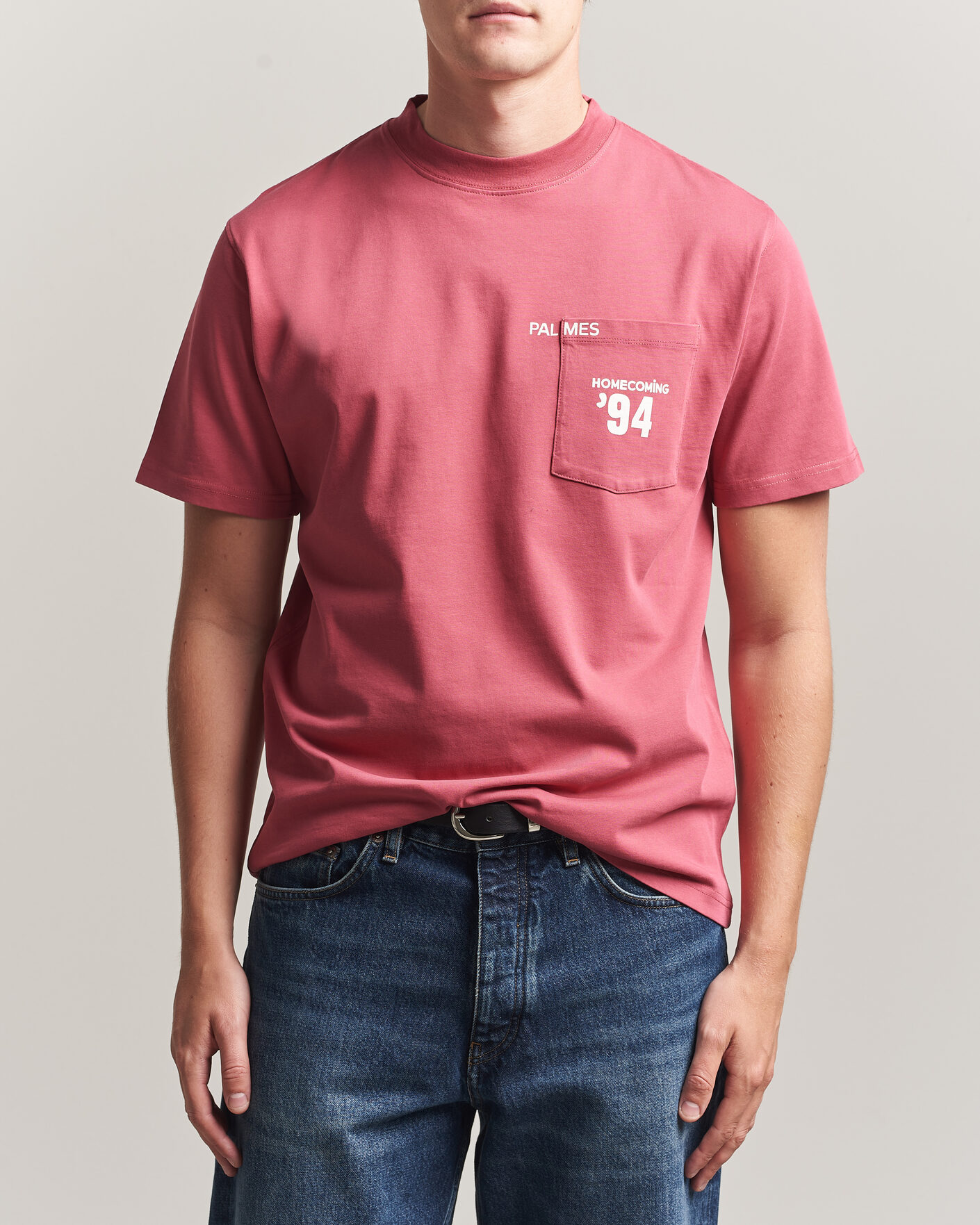 Herren | T-Shirts | Palmes | Forever Pocket T-Shirt Red