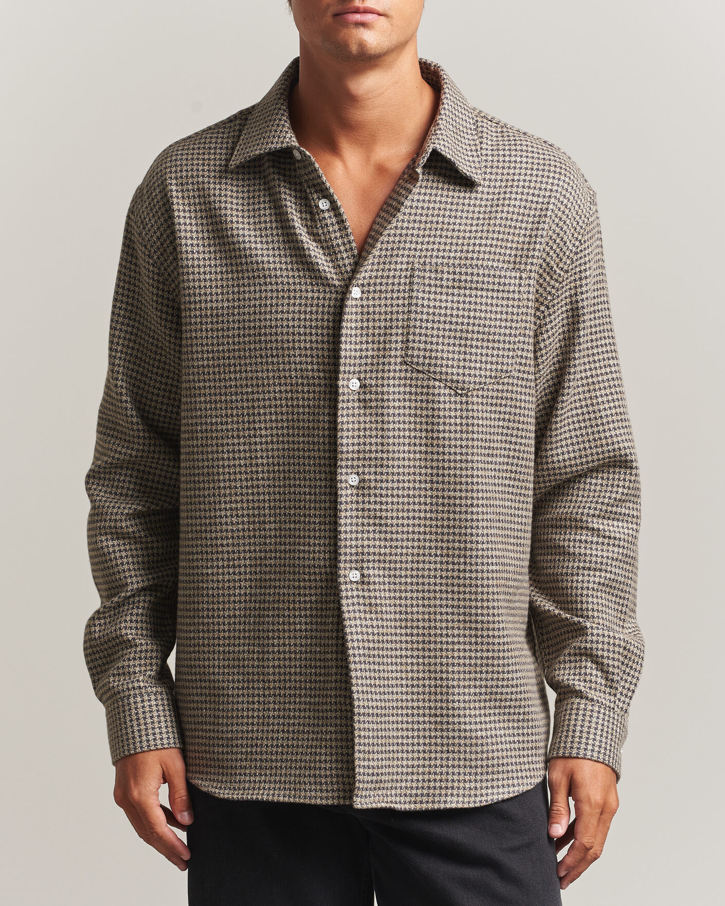 Herren | Hemden | Palmes | Serve Shirt Olive Check