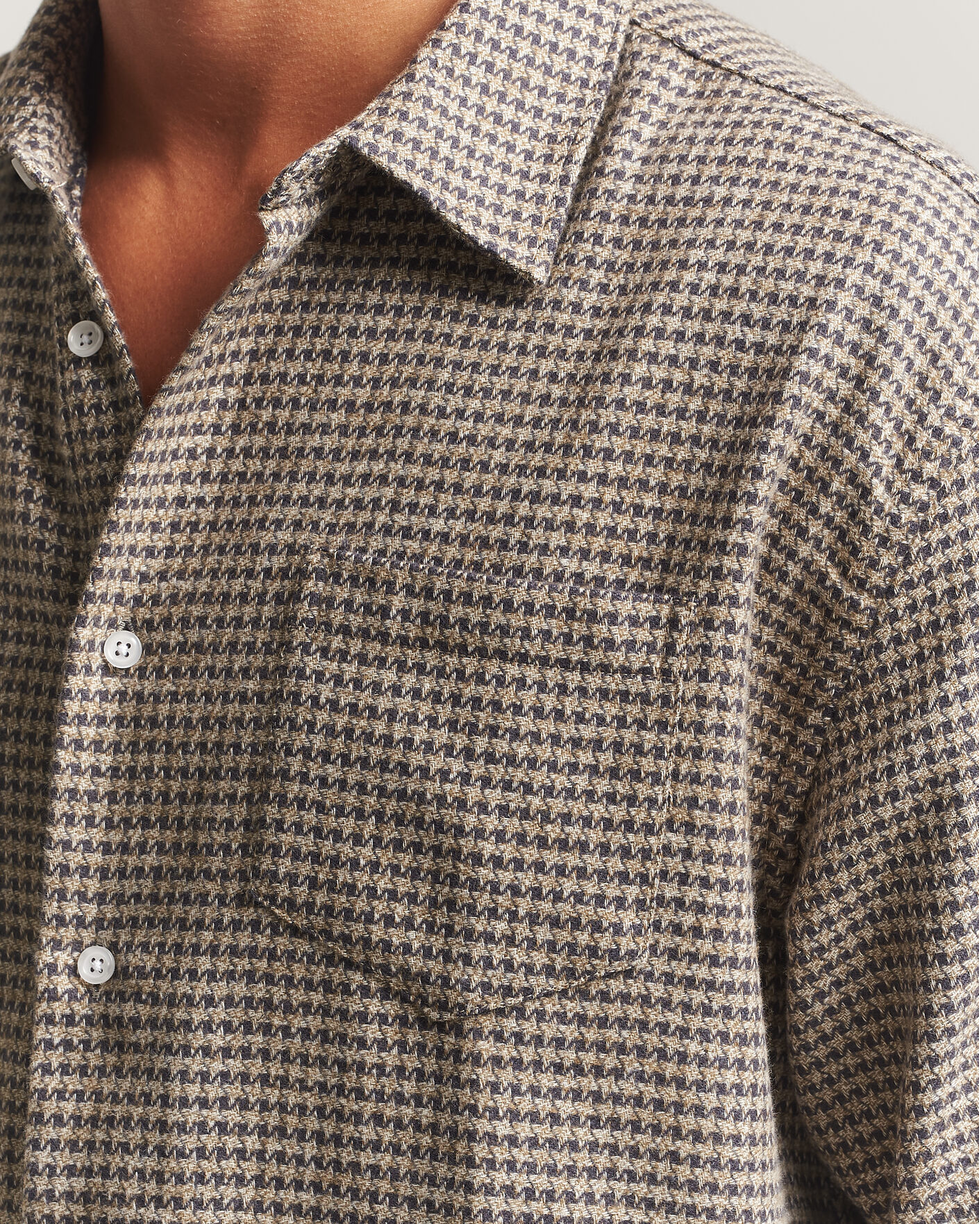 Herren | Hemden | Palmes | Serve Shirt Olive Check