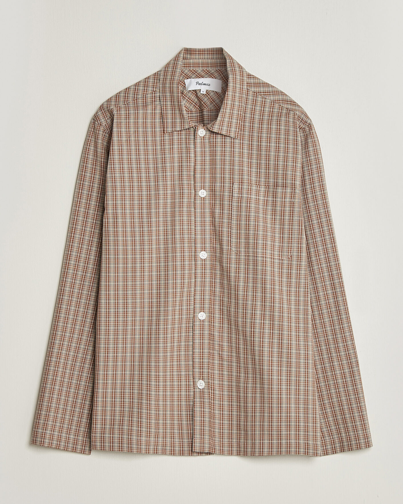 Herren | Hemden | Palmes | Fault Shirt Brown Check