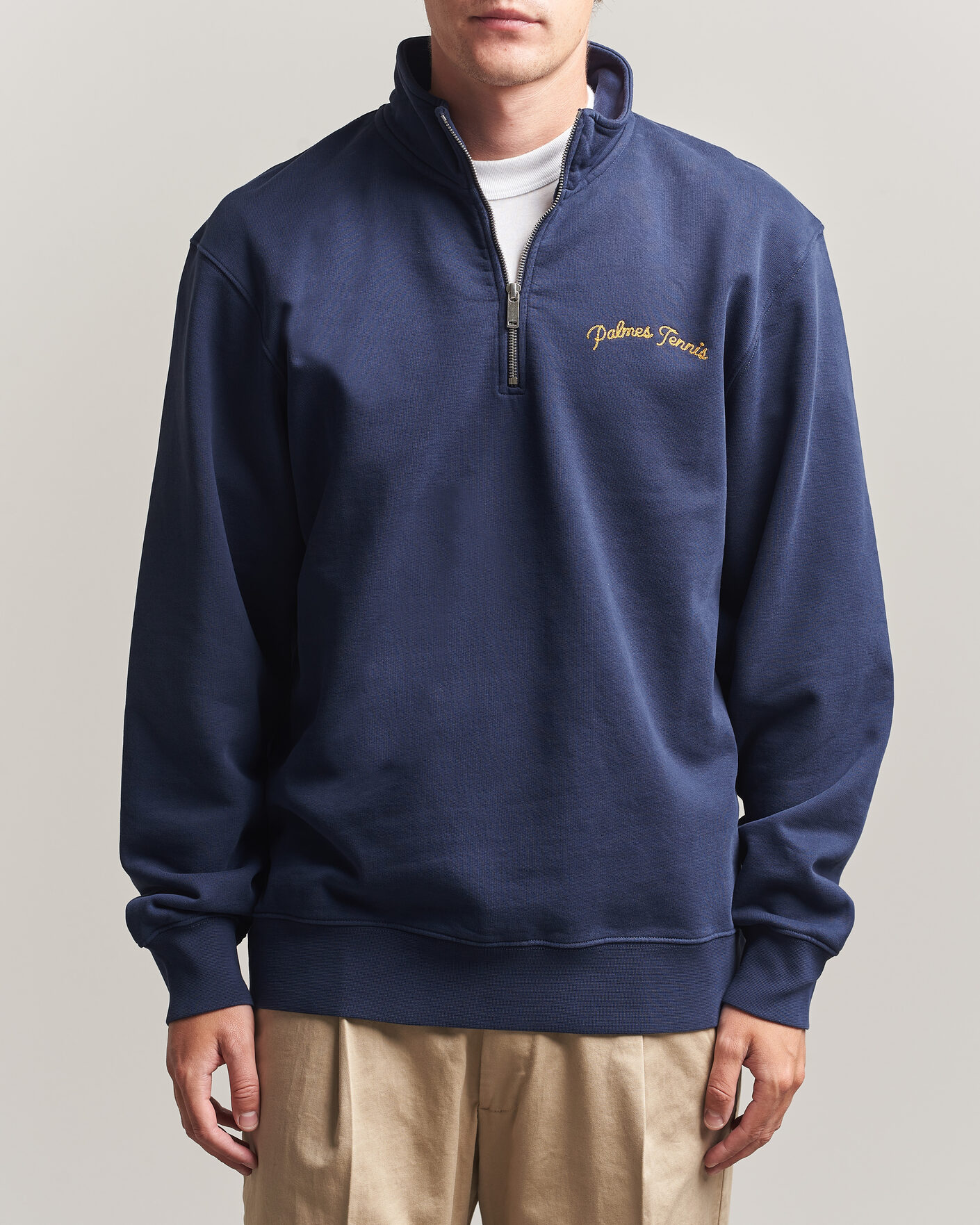 Herren | Pullover | Palmes | Western Zip Jacket Navy