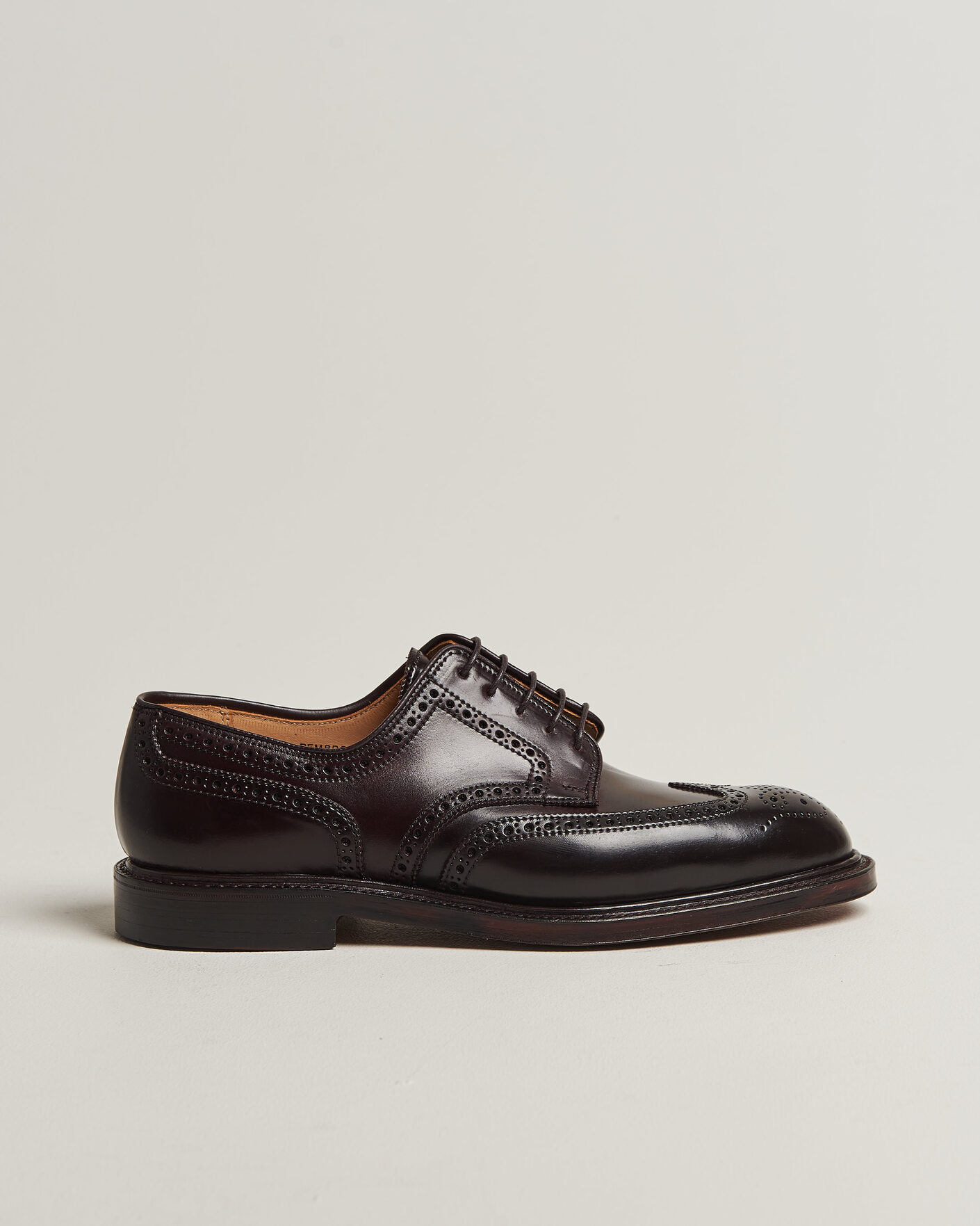 Herren | Brogue | Crockett & Jones | Pembroke Burgundy Shell Cordovan
