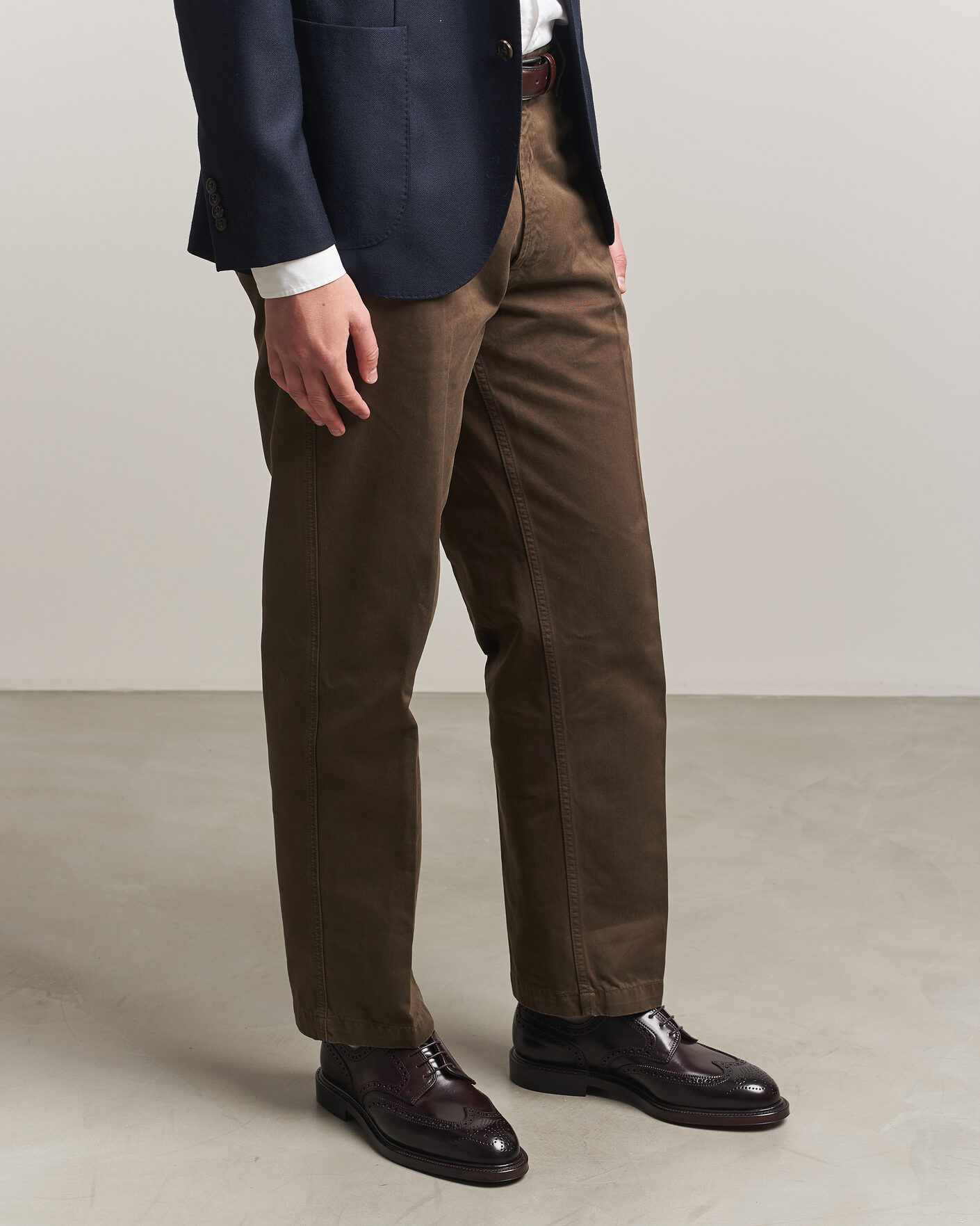 Herren | Brogue | Crockett & Jones | Pembroke Burgundy Shell Cordovan
