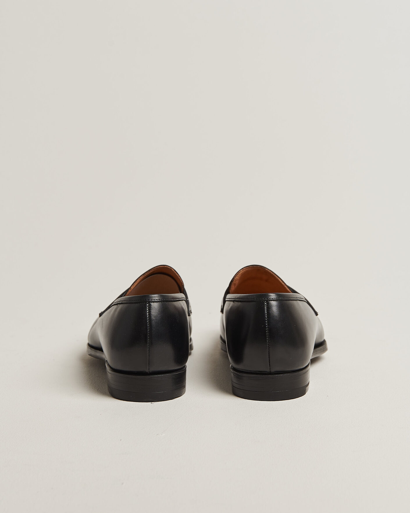 Herren | Loafer | Crockett & Jones | Crawford Handgrade Penny Loafer Black Calf