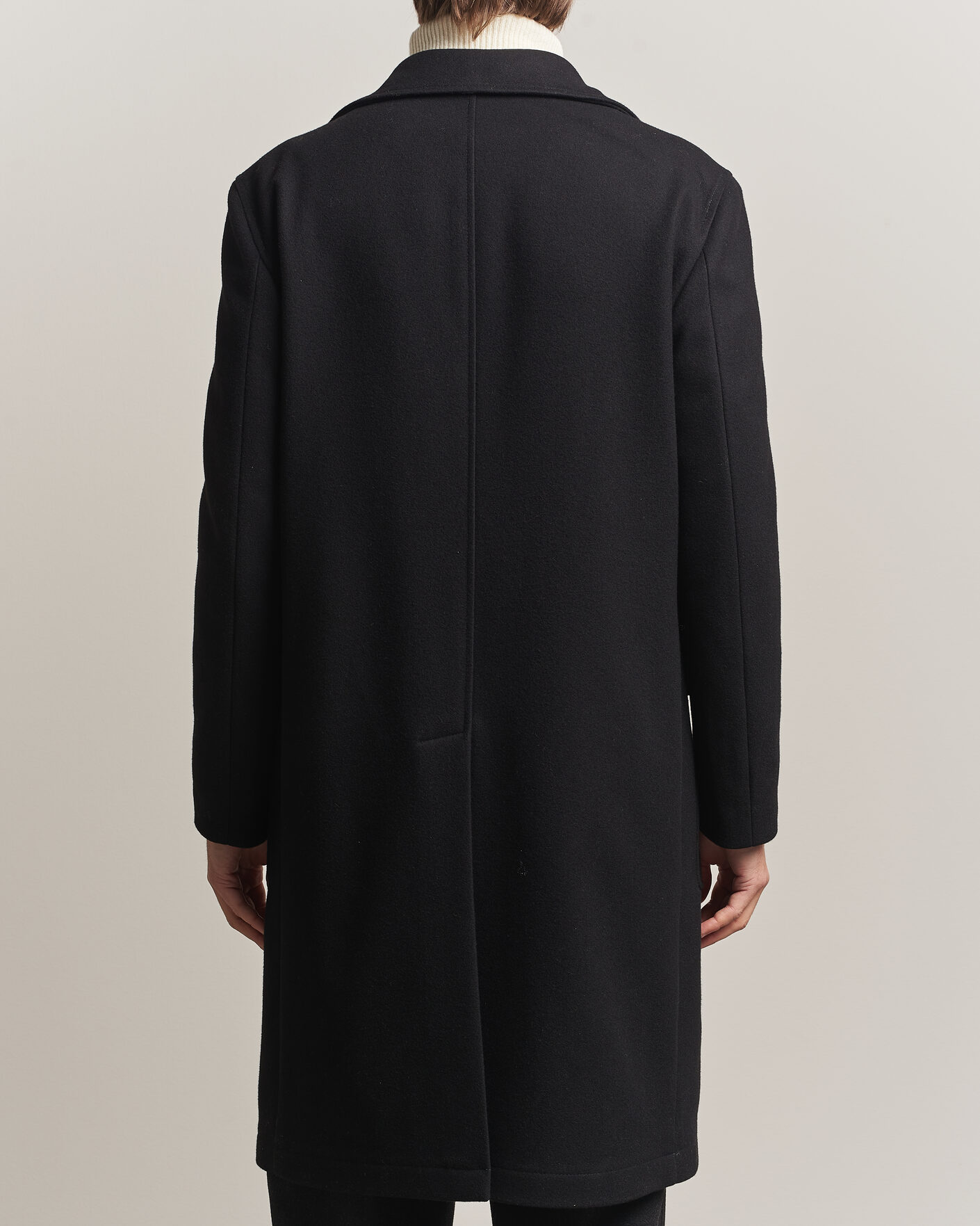 Herren | Jacken | L.B.M. 1911 | Double Breasted Wool/Cashmere Coat Black