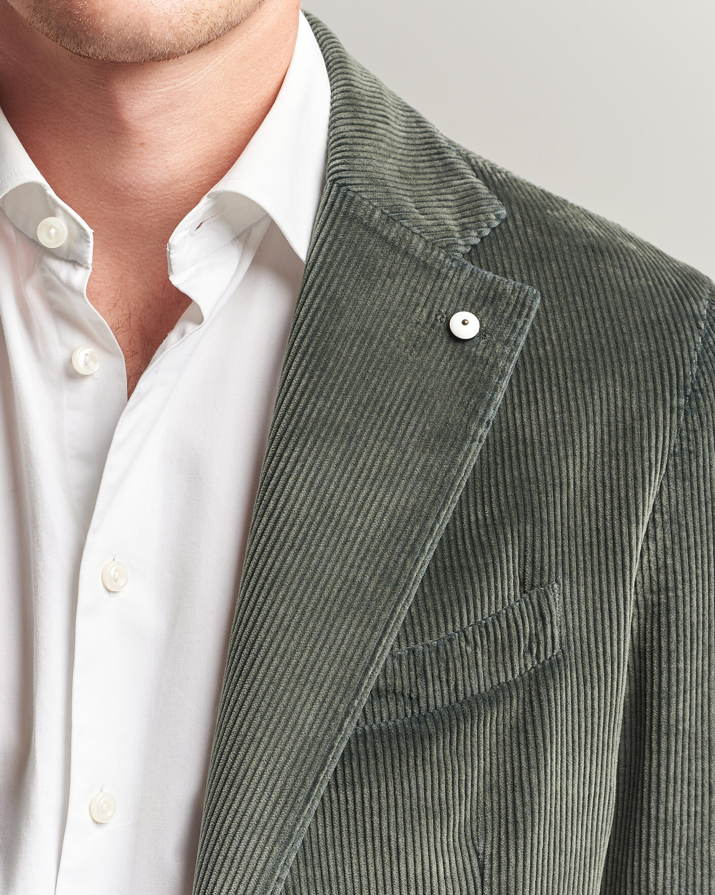 Herren | Sakkos | L.B.M. 1911 | Jack Corduroy Blazer Soft Green