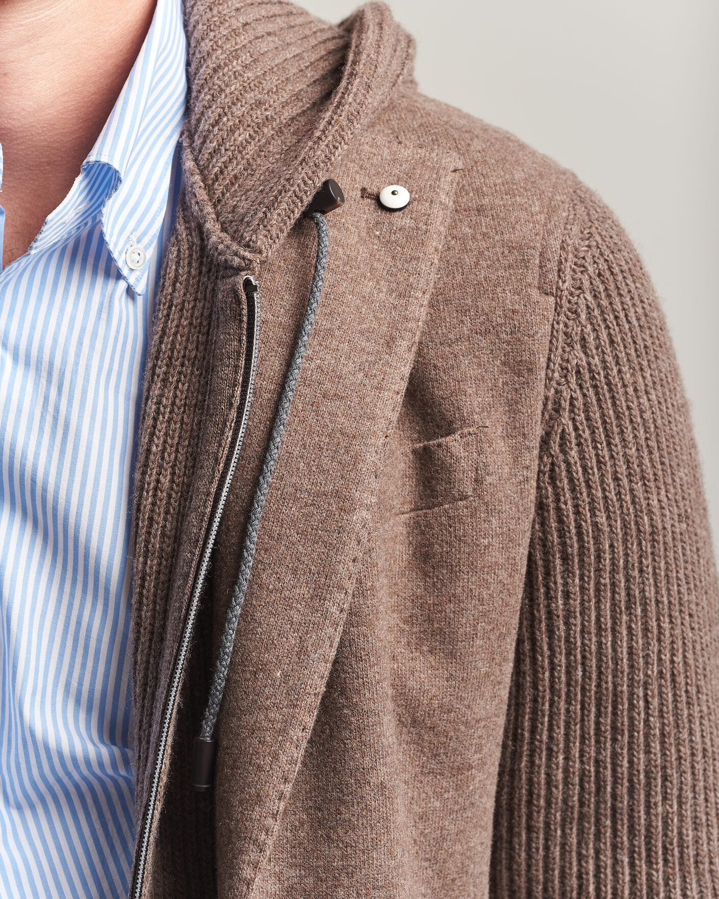 Herren | Sakkos | L.B.M. 1911 | Ivan Hybrid Wool Blazer Brown