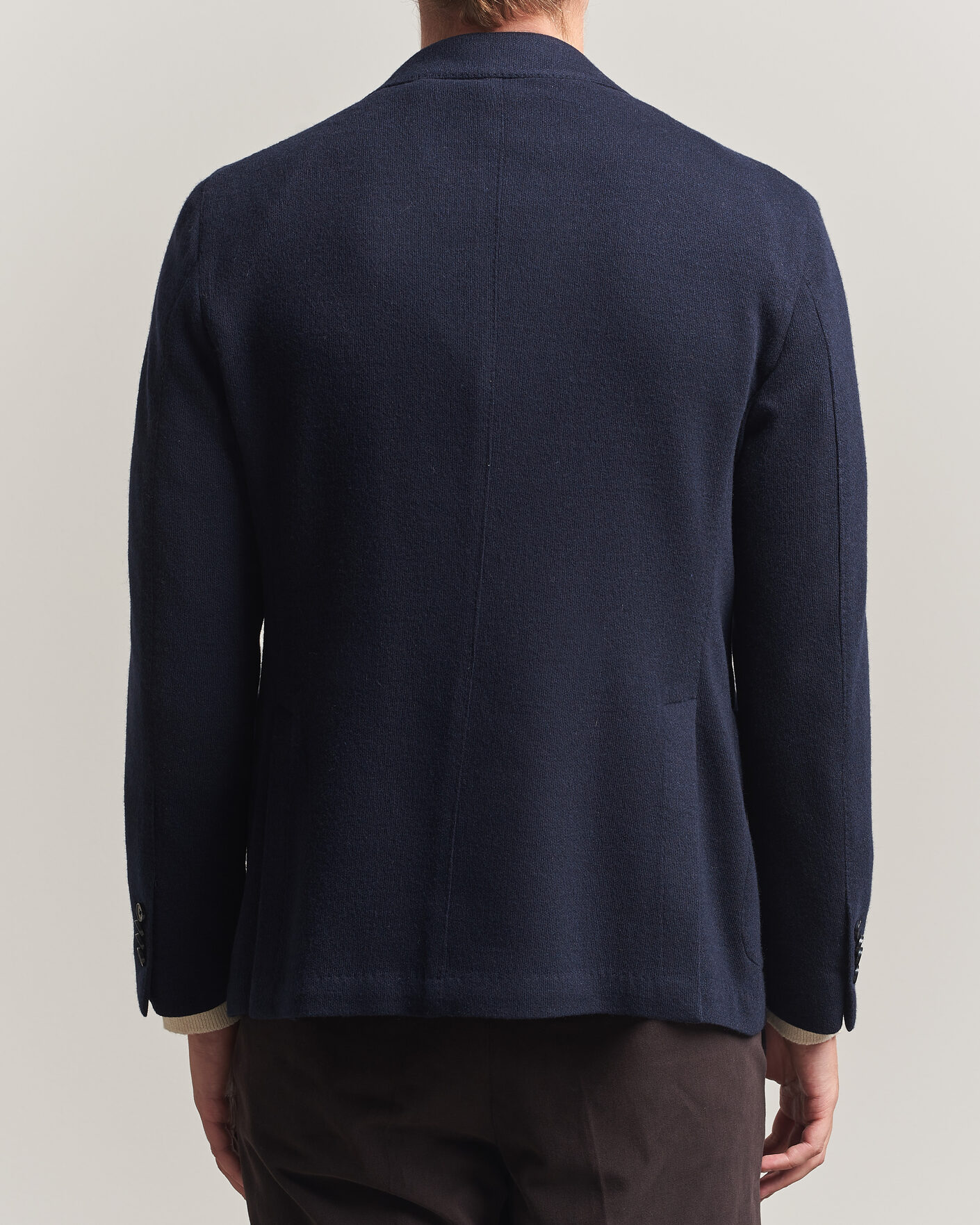 Herren | Sakkos | L.B.M. 1911 | Jack Knitted Cashmere Mix Blazer Navy