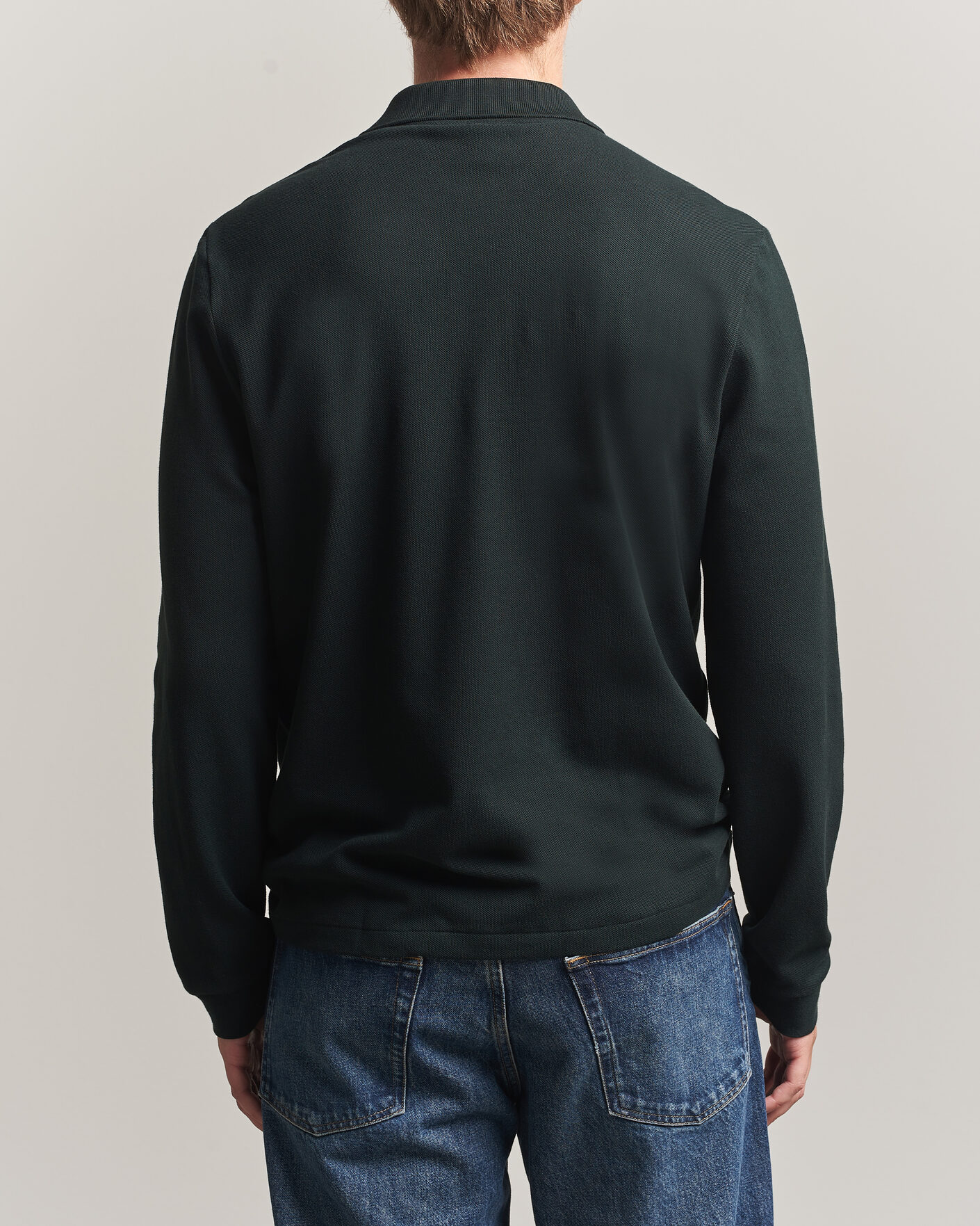 Herren | Poloshirts | Lacoste | Original Long Sleeve Polo Piké Dark Varech