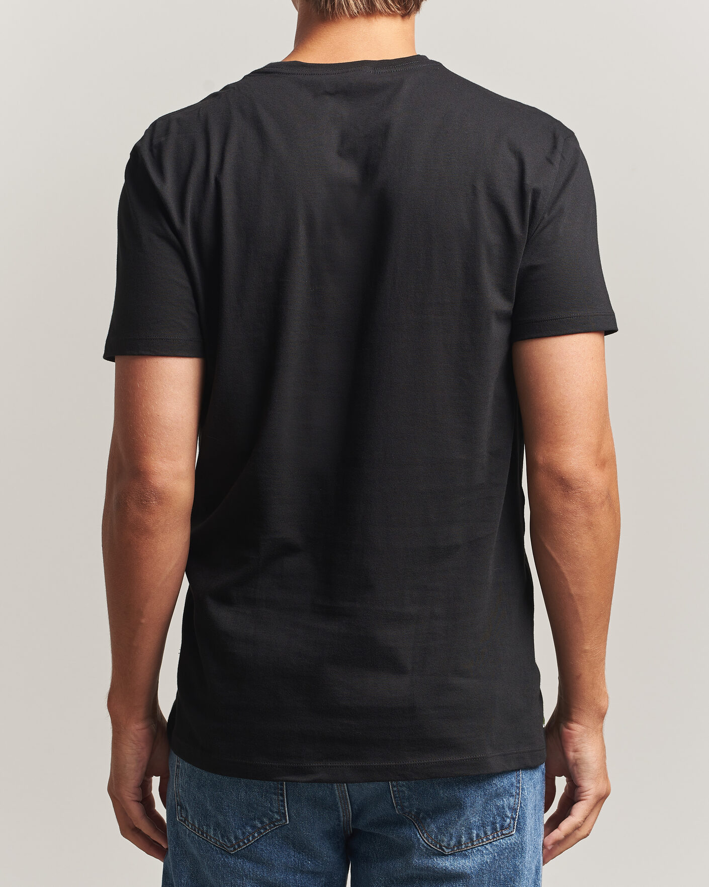 Herren | T-Shirts | Lacoste | 3-Pack Crew Neck T-Shirt Black