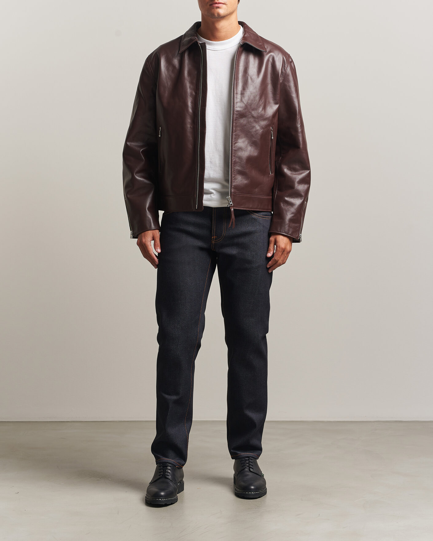 Herren | Jeans | Nudie Jeans | Solid Ollie Jeans Dry Japan Selvage